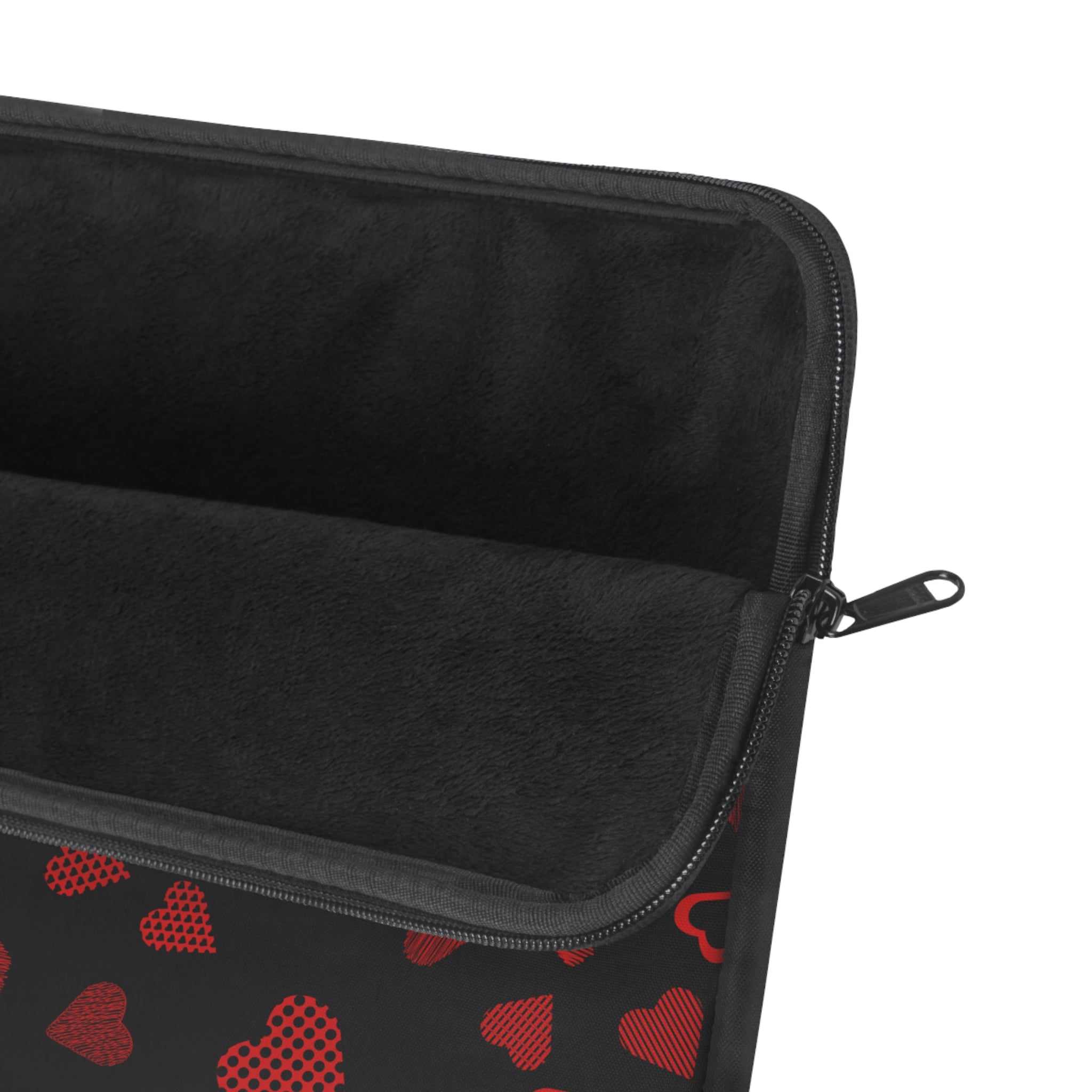 Hearts Laptop Carrying Case, Computer Sleeve | Patchwork Cottage, Laptop Sleeve - Valentine's Day Gift