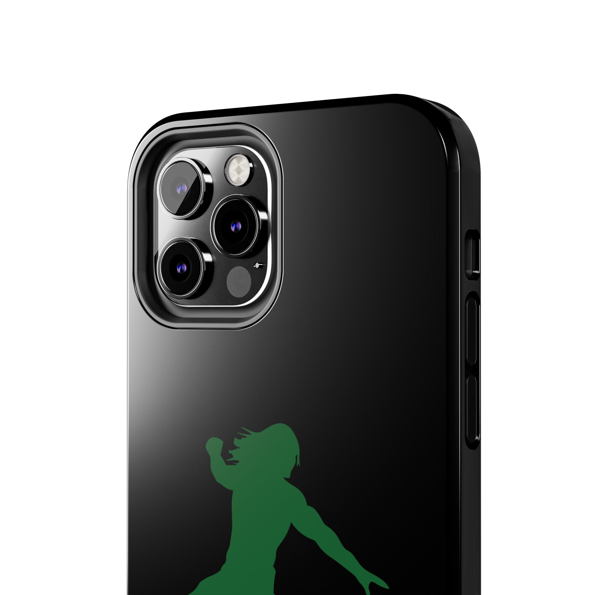 Roman Reigns Jump Green Graphic Design, iPhone and Samsung Case Cool Graphic Sports Fan Phone Case