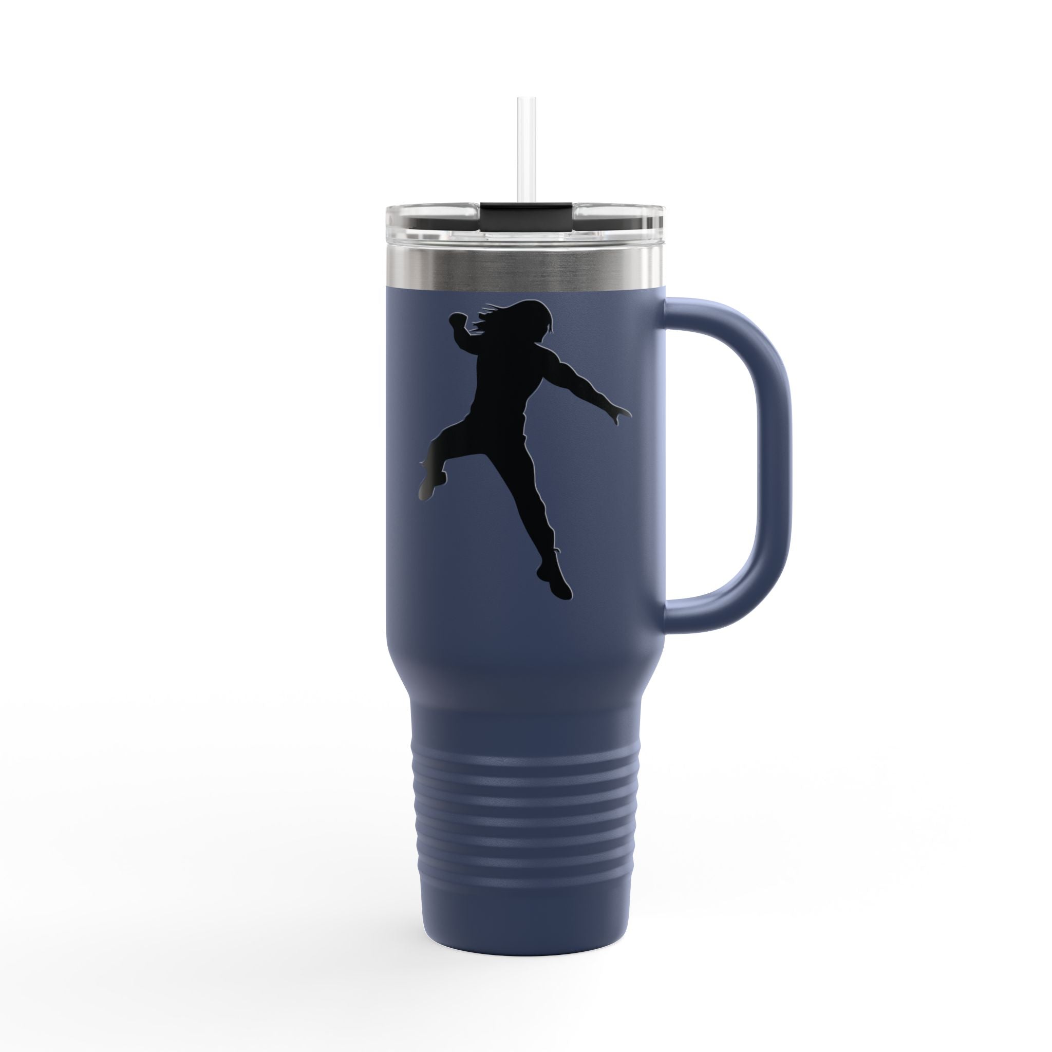 Roman Reigns Jump Black Graphic Design,  Insulated Travel Mug, Gift for Her Gift for Him - 40oz, Gift for Her, Gift for Him