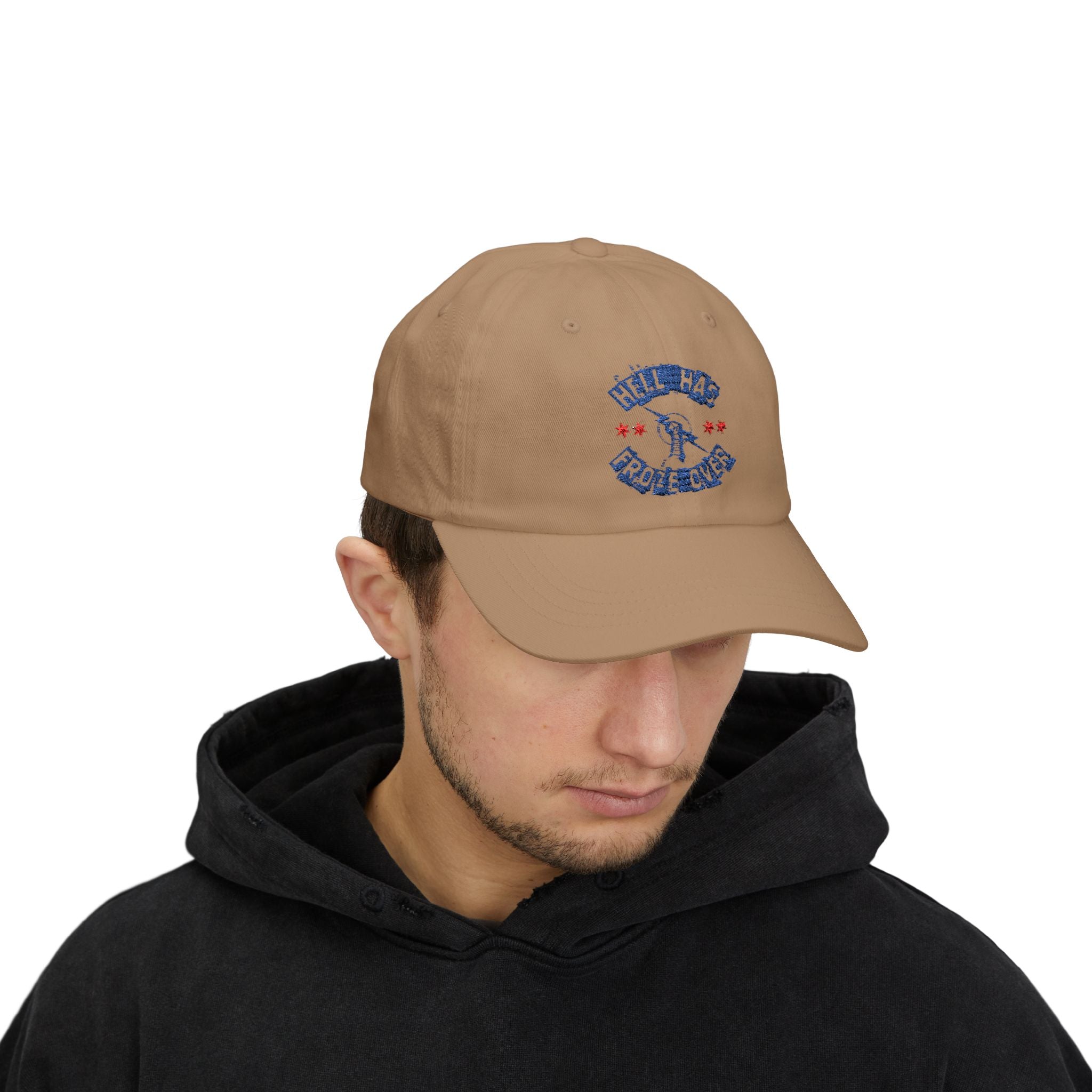 " Hell Has Froze Over " Sports Fan, Wrestling Dad Cap for Her and Him - Unisex Classic