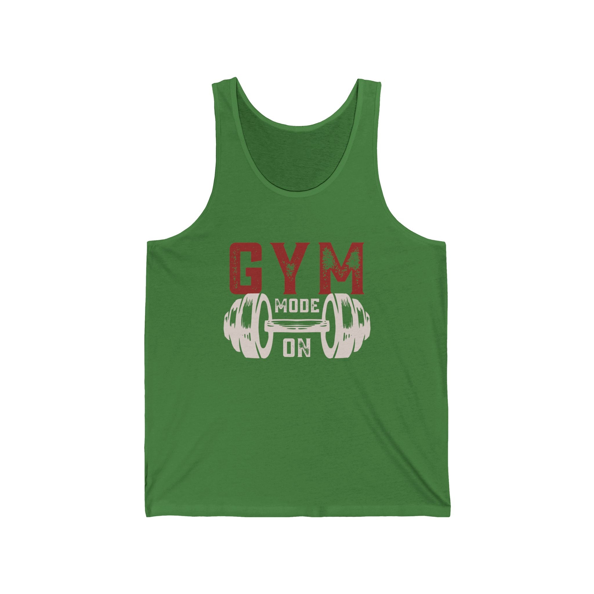 Gym Mode On, Gym Dudes Tank Top, Workout Sleeveless Shirt, Fitness Muscle Tee, Athletic Unisex Jersey Tank, Bodybuilding Tank, Exercise Vest