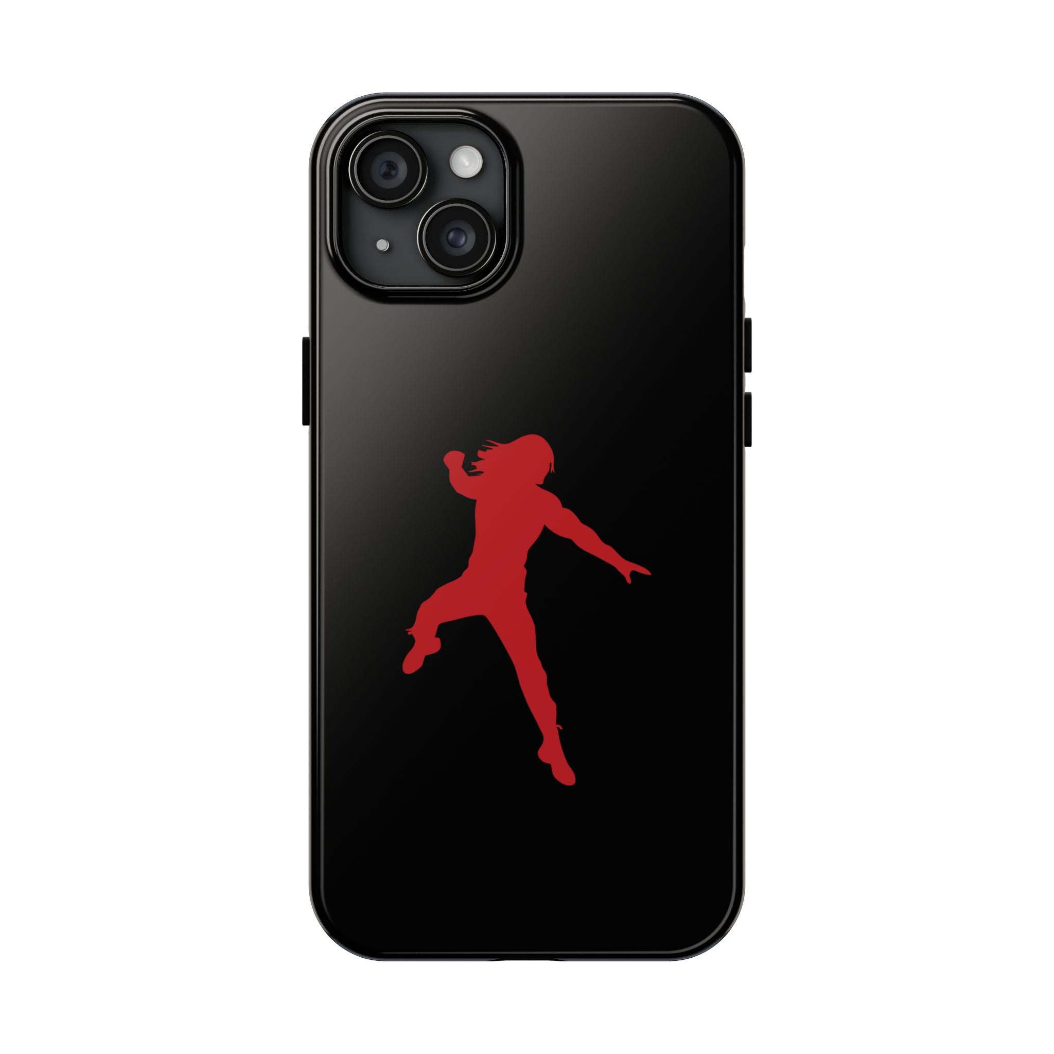 Roman Reigns Jump Red Graphic Design, iPhone and Samsung Case Cool Graphic Sports Fan Phone Case