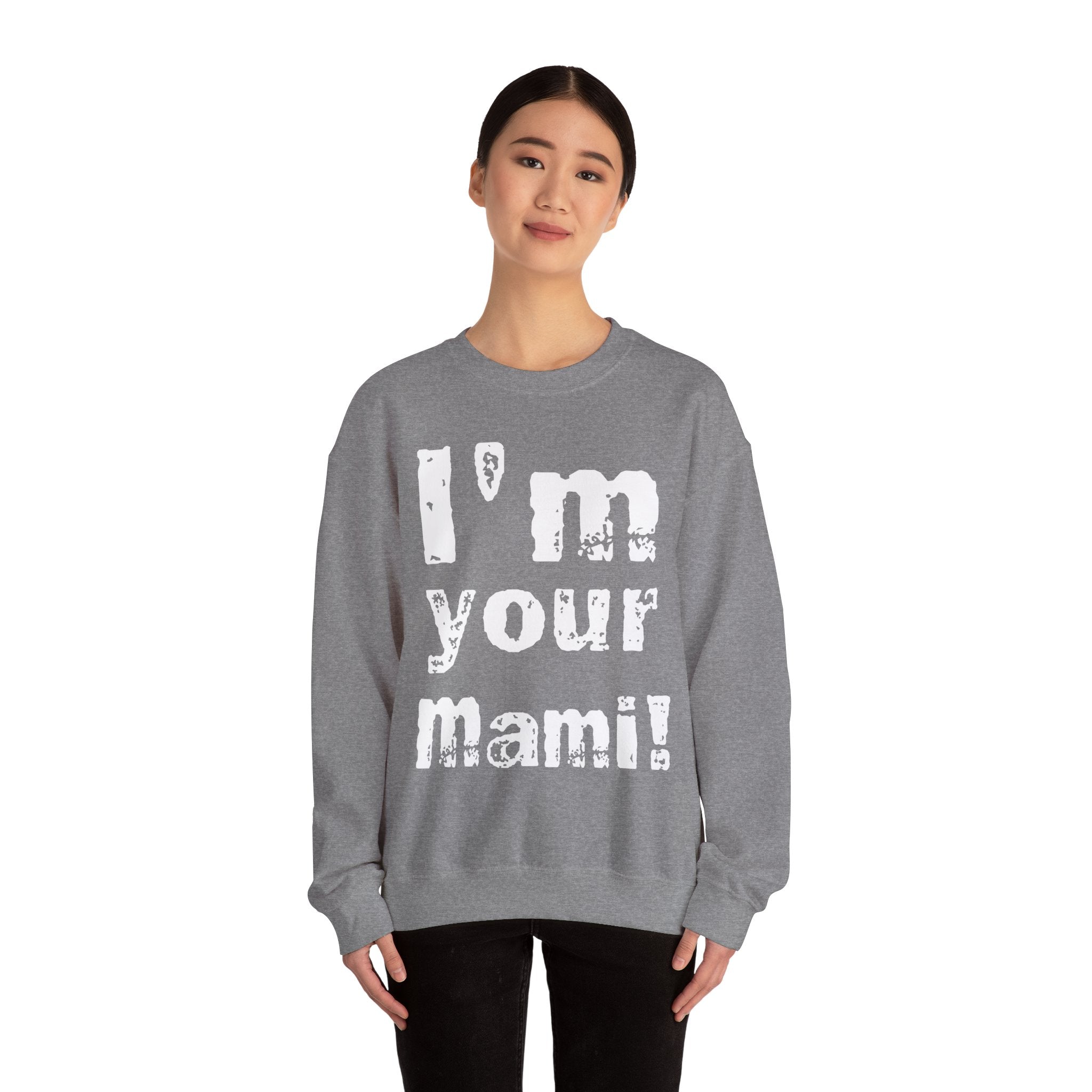 I'm Your Mami, Rhea Ripley Fans Sweatshirt, Best of Rhea Design, Wrestling Fan Unisex Sweatshirt - Gift for Him or Her, Casual Outwear, Heavy Blend Crewneck Sweatshirt