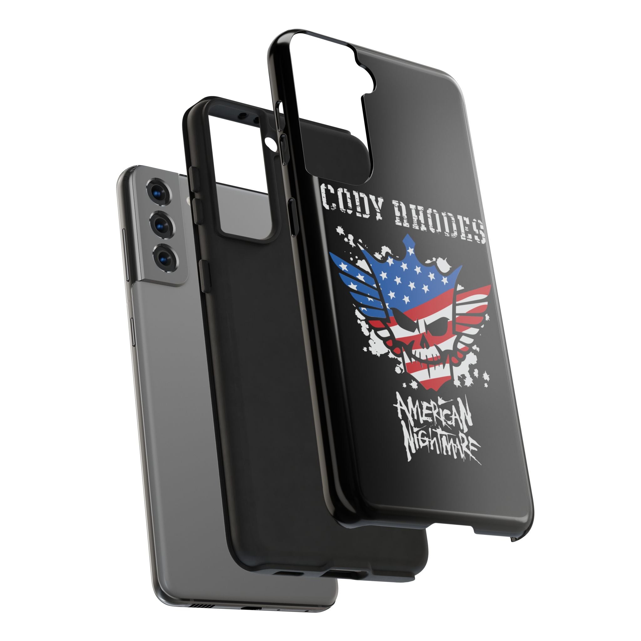 Cody Rhodes, American Nightmare, iPhone and Samsung Case Cool Graphic Sports Fan Phone Case