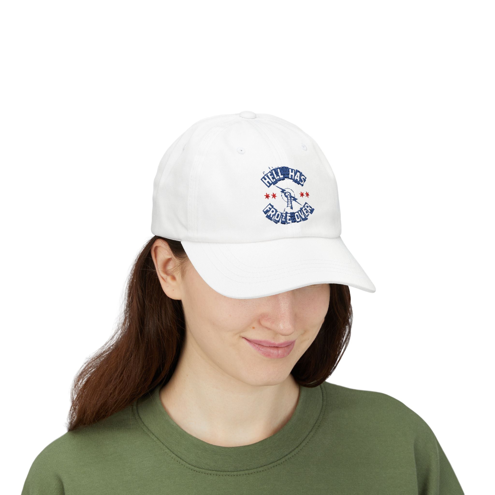 " Hell Has Froze Over " Sports Fan, Wrestling Dad Cap for Her and Him - Unisex Classic