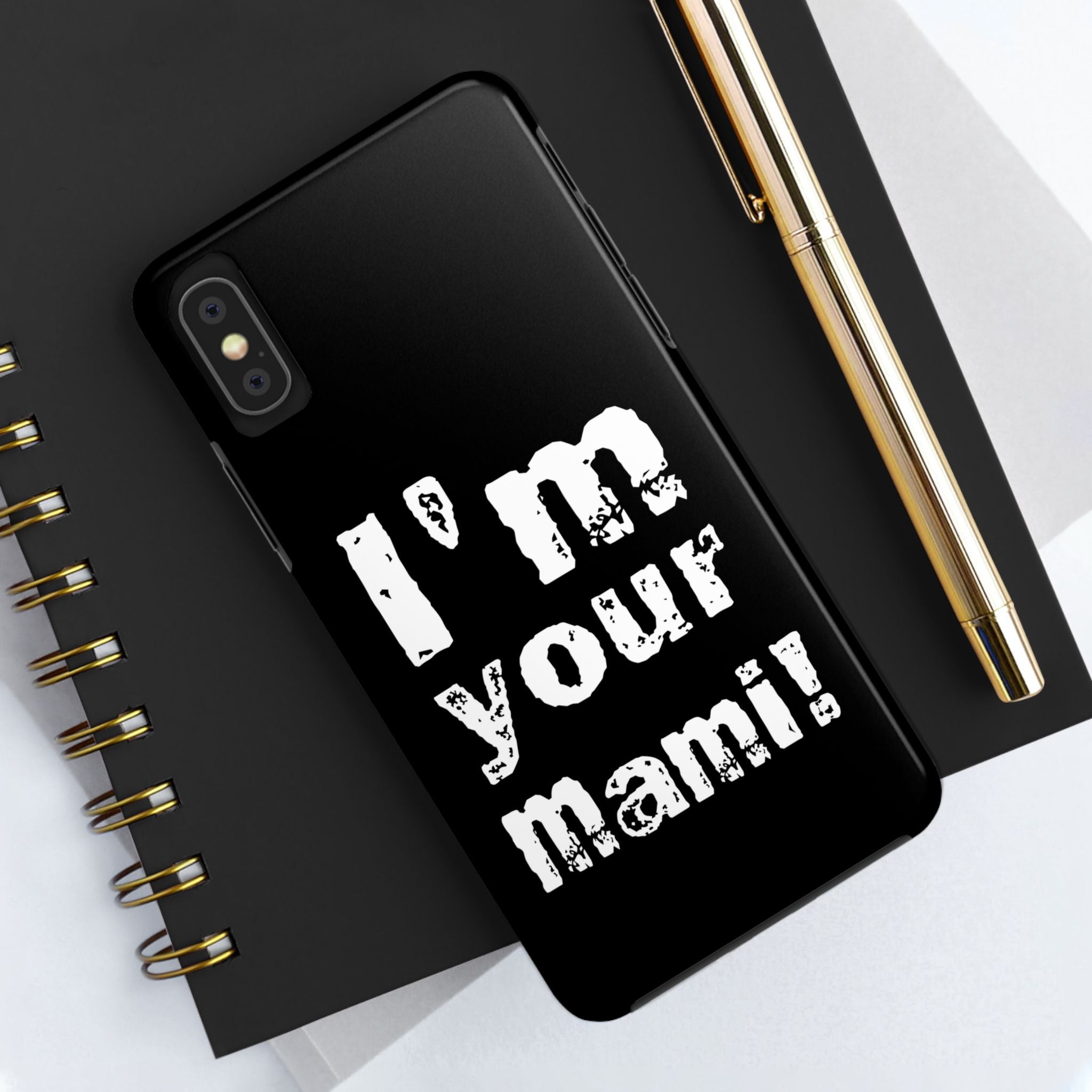 I'm Your Mami Rhea Ripley Design, iPhone and Samsung Case Cool Graphic Sports Fan Phone Case