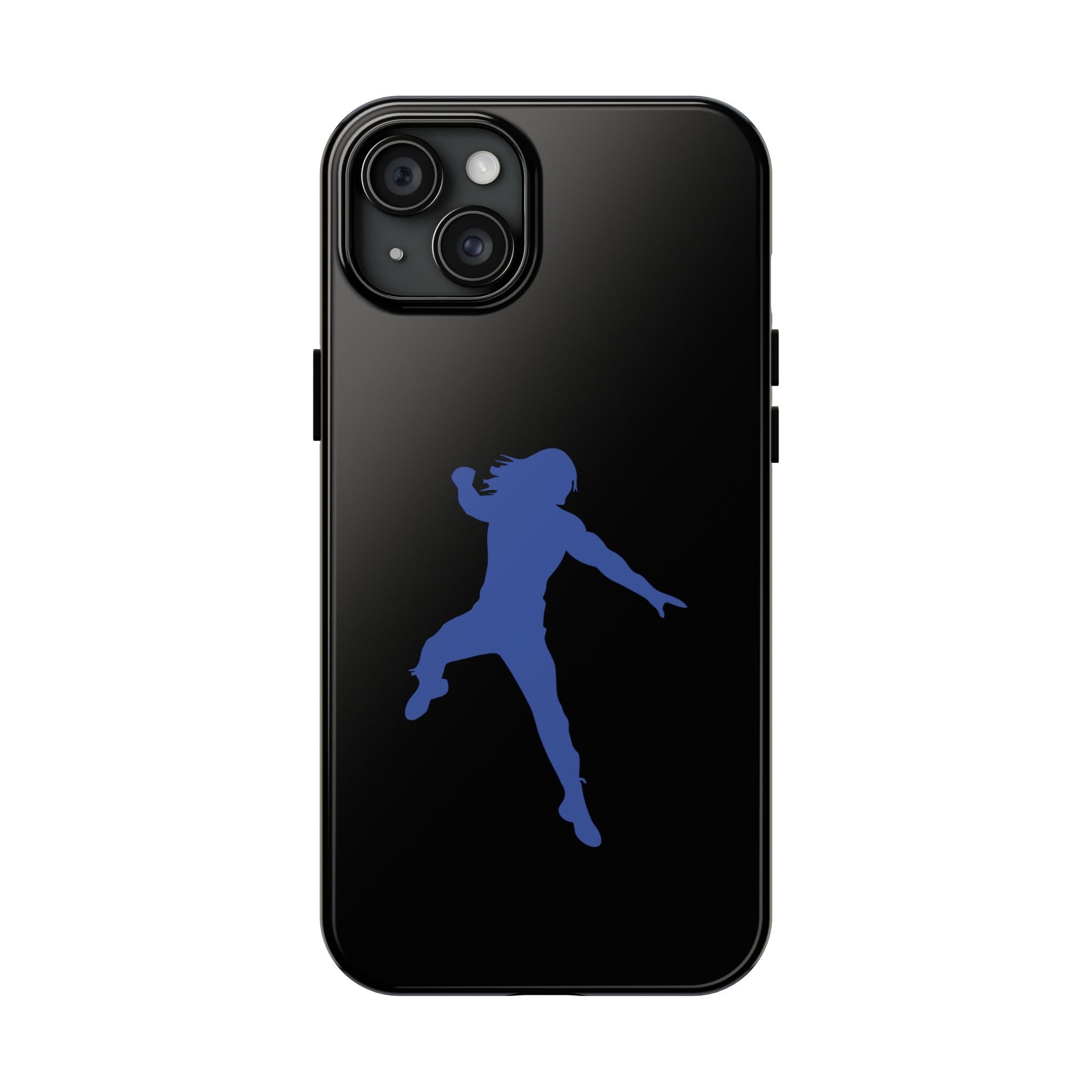 Roman Reigns Jump Blue Graphic Design, iPhone and Samsung Case Cool Graphic Sports Fan Phone Case