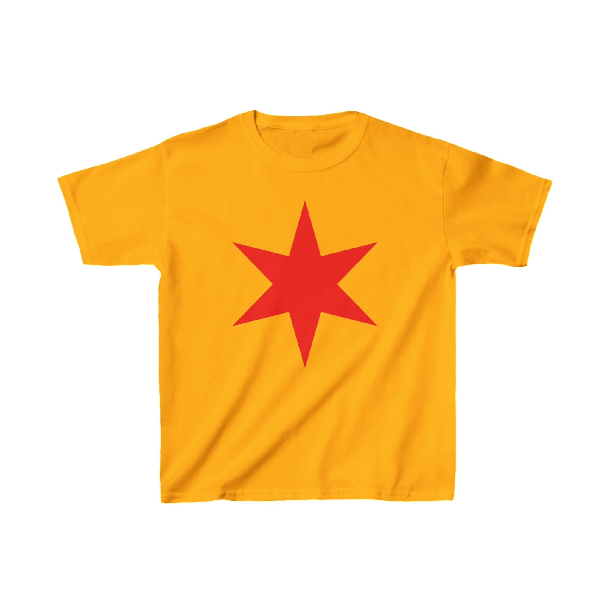 Chicago Star Shirt, Unisex Kids Shirt, Sports Fan T-Shirt, Best Gift for Kids,  Cotton Shirt for Kids, Graphic Kids Shirt