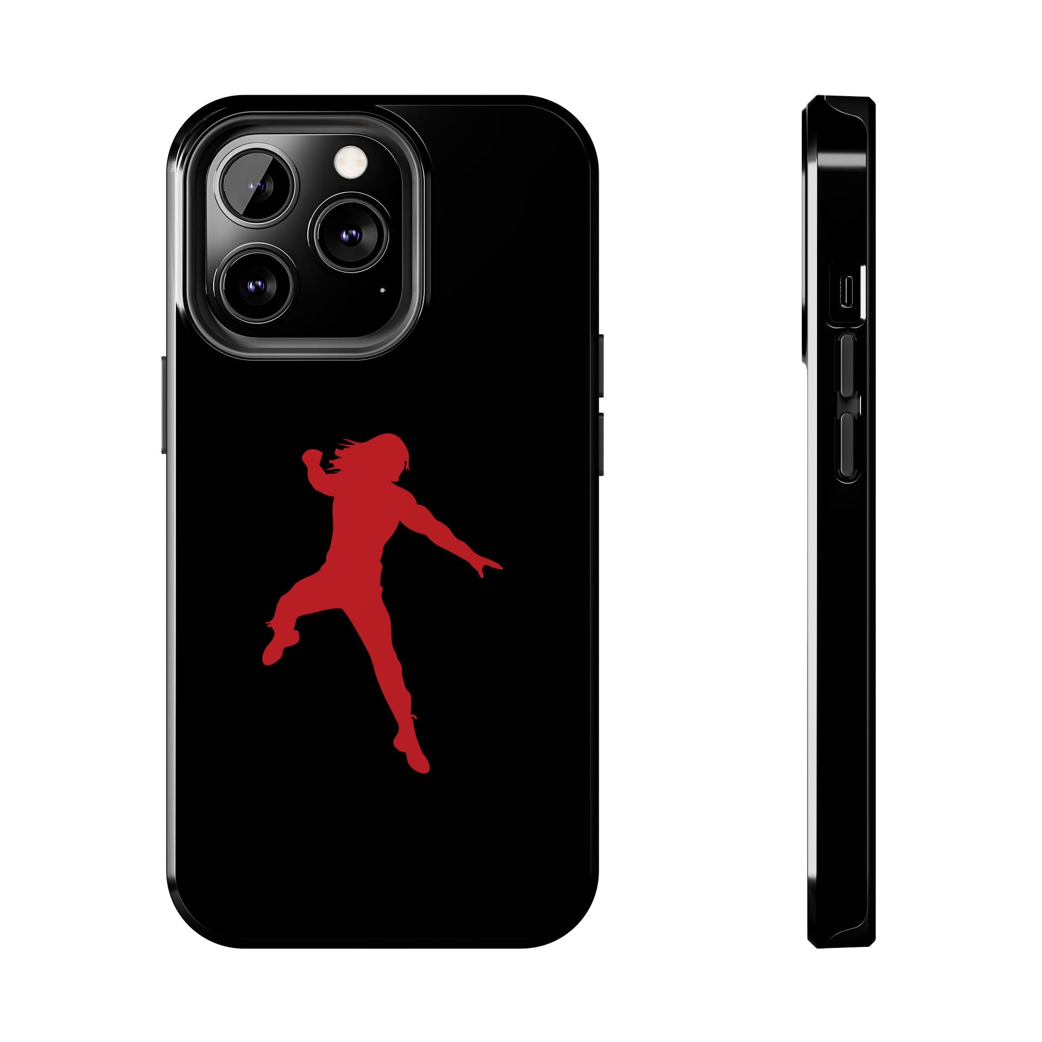 Roman Reigns Jump Red Graphic Design, iPhone and Samsung Case Cool Graphic Sports Fan Phone Case