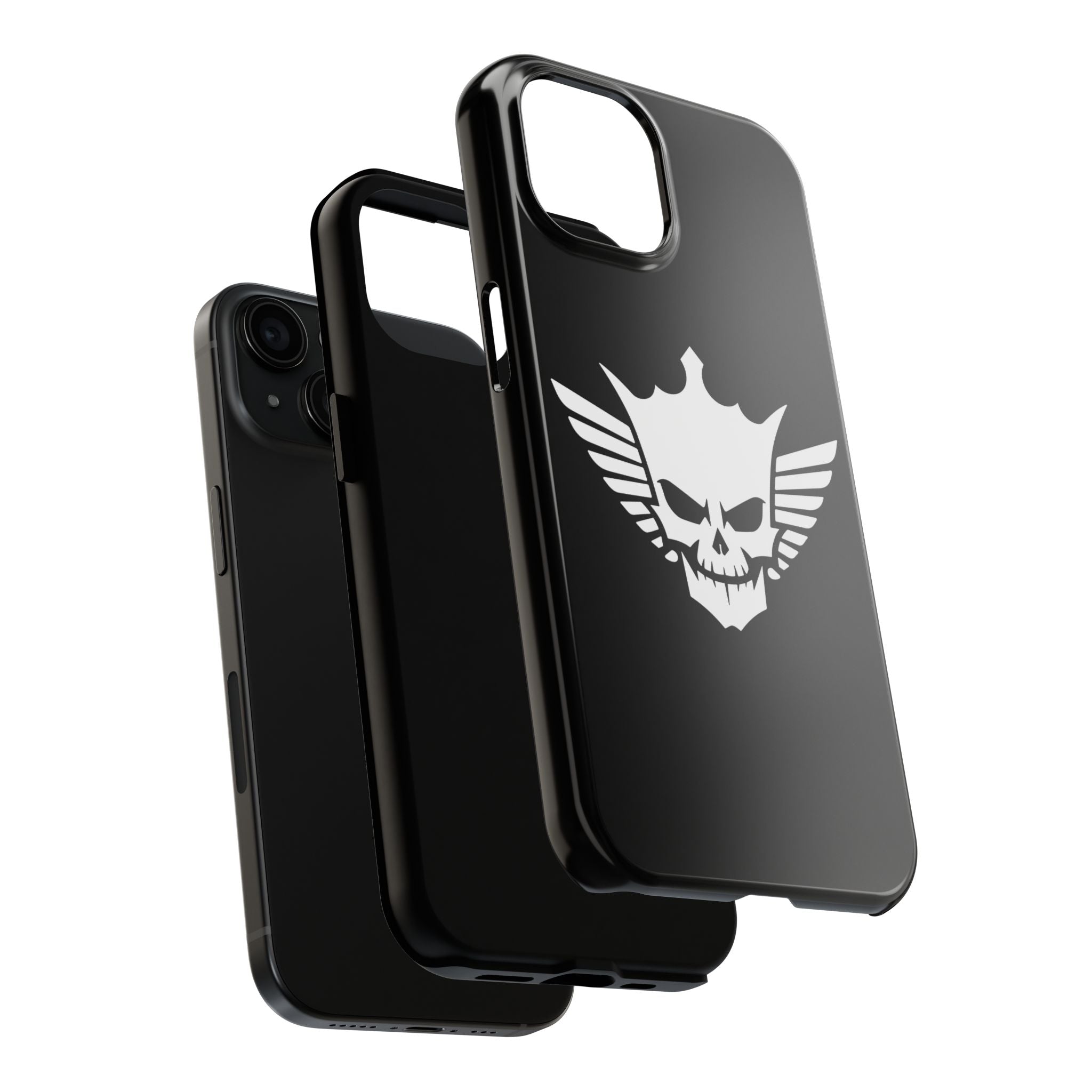 Cody Rhodes White Skull Design, iPhone and Samsung Case Cool Graphic Sports Fan Phone Case