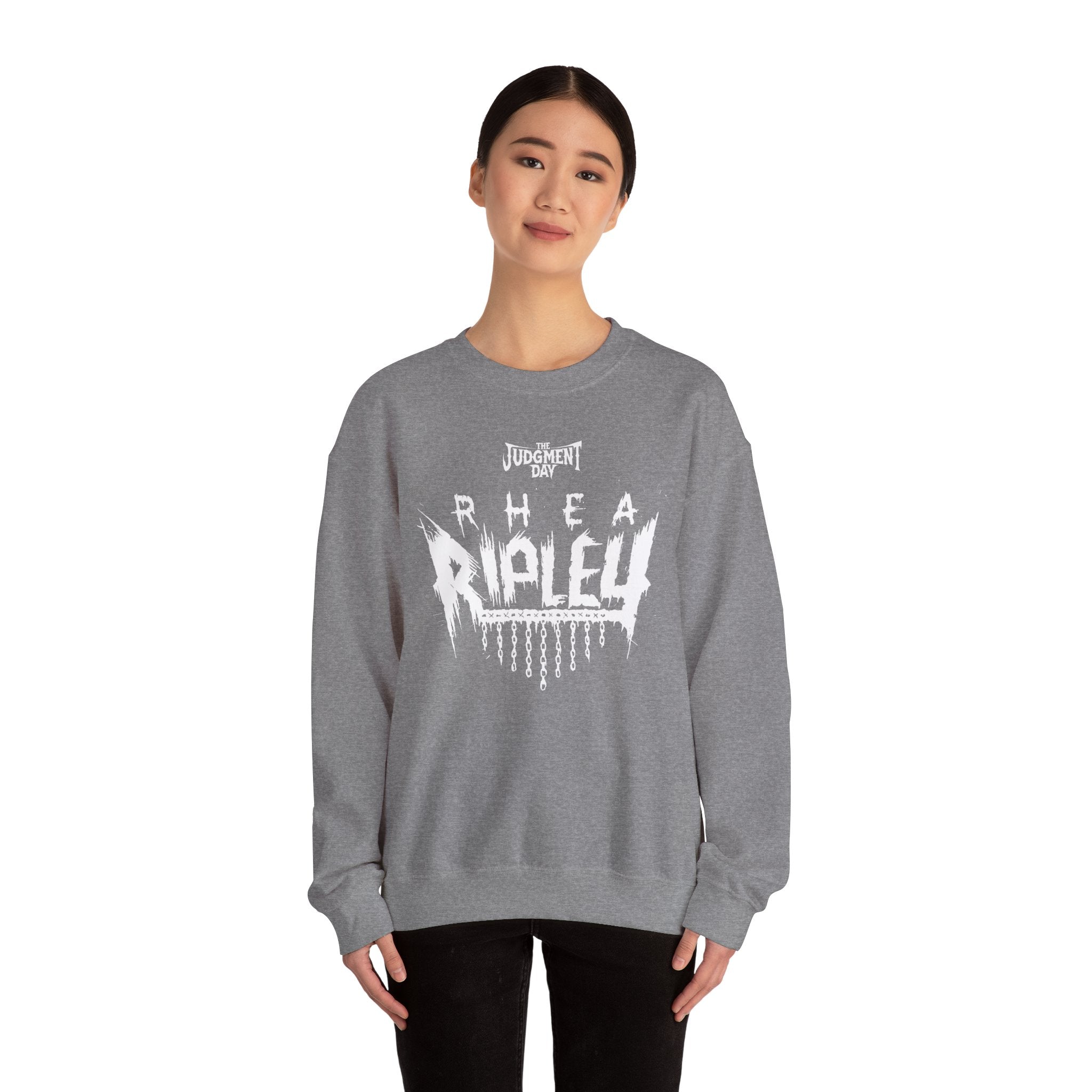 Judgement Day, Rhea Ripley Fans Sweatshirt, Wrestling Fan Unisex Sweatshirt - Gift for Him or Her, Casual Outwear, Heavy Blend Crewneck Sweatshirt