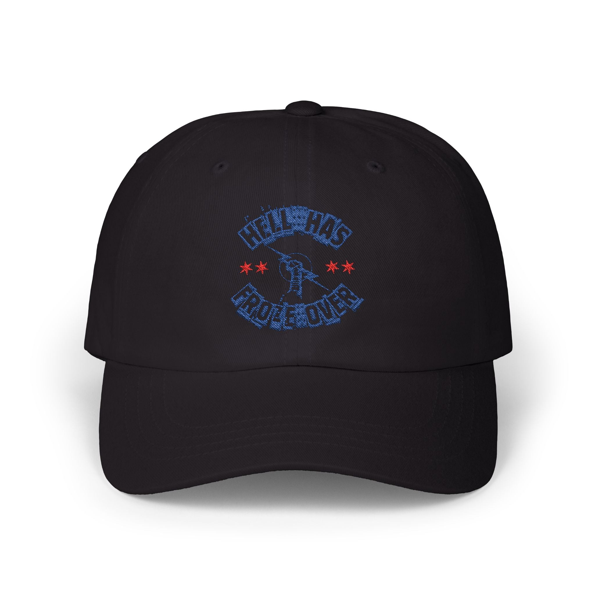 " Hell Has Froze Over " Sports Fan, Wrestling Dad Cap for Her and Him - Unisex Classic