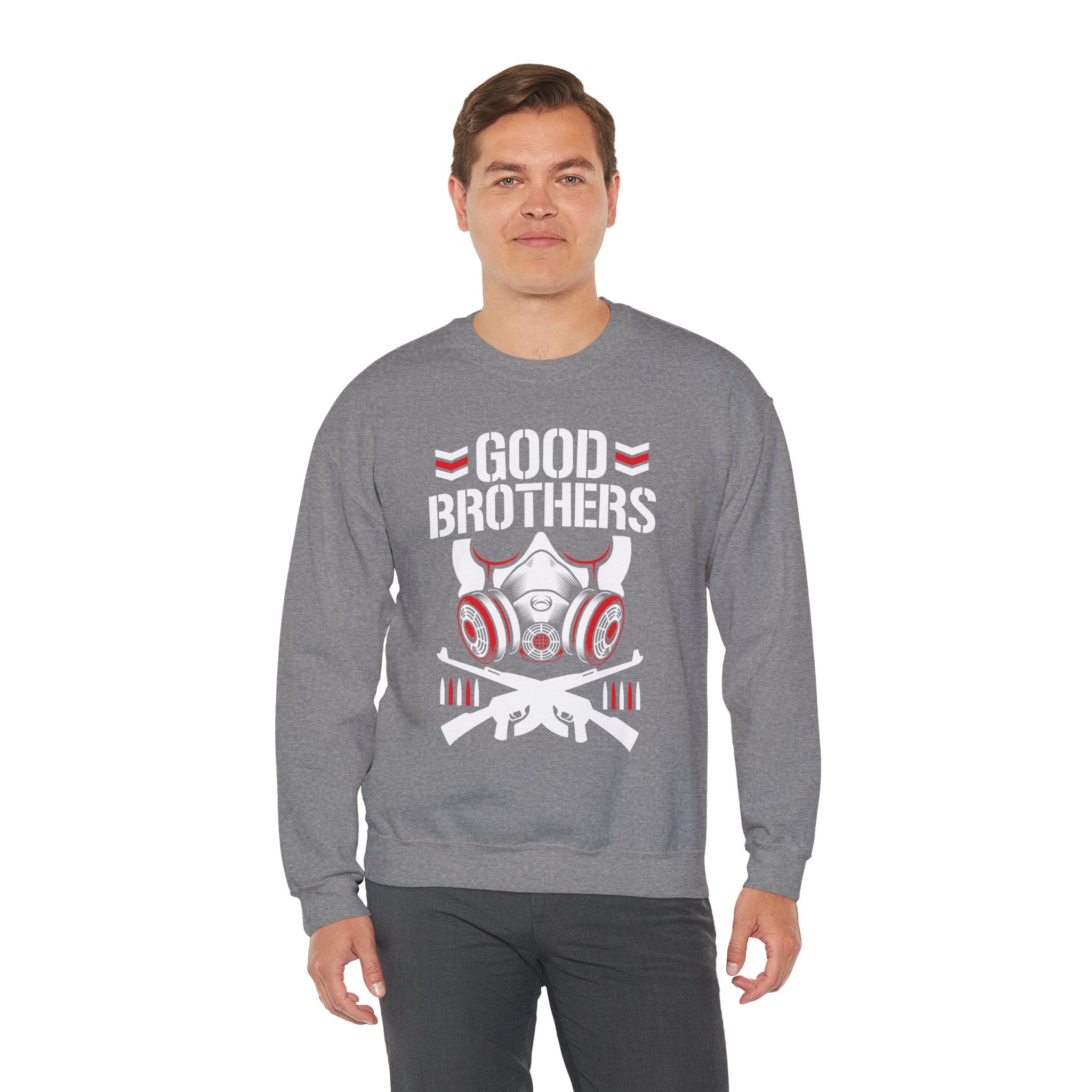 Good Brothers Sweatshirt  Design, Sports Sweatshirt, Wrestling  Fan Unisex Sweatshirt - Gift for Him or Her, Casual Outwear, Heavy Blend Crewneck Sweatshirt