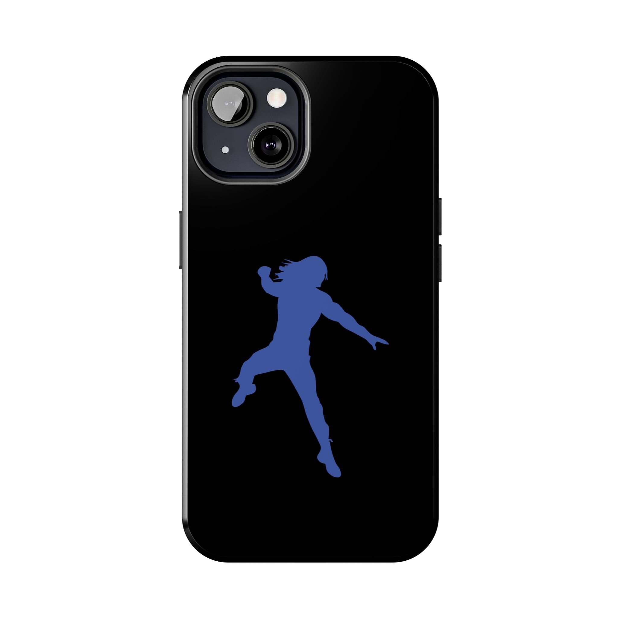 Roman Reigns Jump Blue Graphic Design, iPhone and Samsung Case Cool Graphic Sports Fan Phone Case