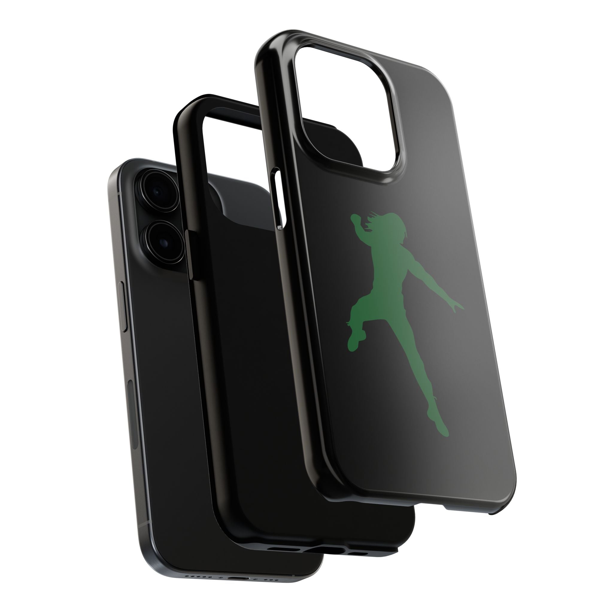 Roman Reigns Jump Green Graphic Design, iPhone and Samsung Case Cool Graphic Sports Fan Phone Case