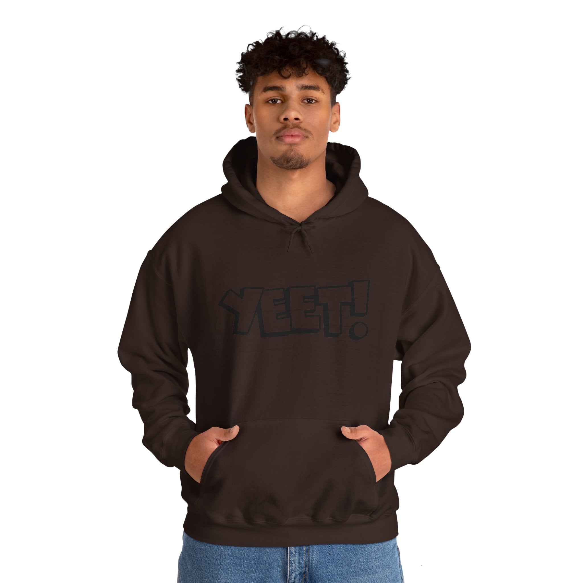 Yeet Graphic Hoodies, Gift for Her - Gift for Him, Sports Fan Wrestling Unisex Hooded Sweatshirt, Casual Outwear