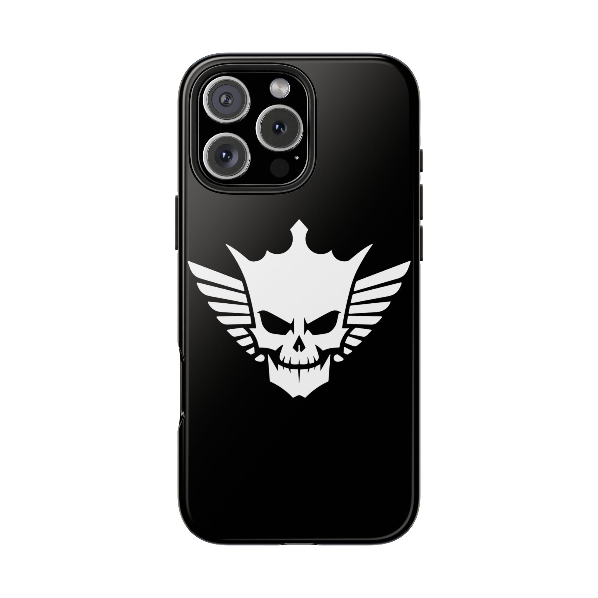 Cody Rhodes White Skull Design, iPhone and Samsung Case Cool Graphic Sports Fan Phone Case