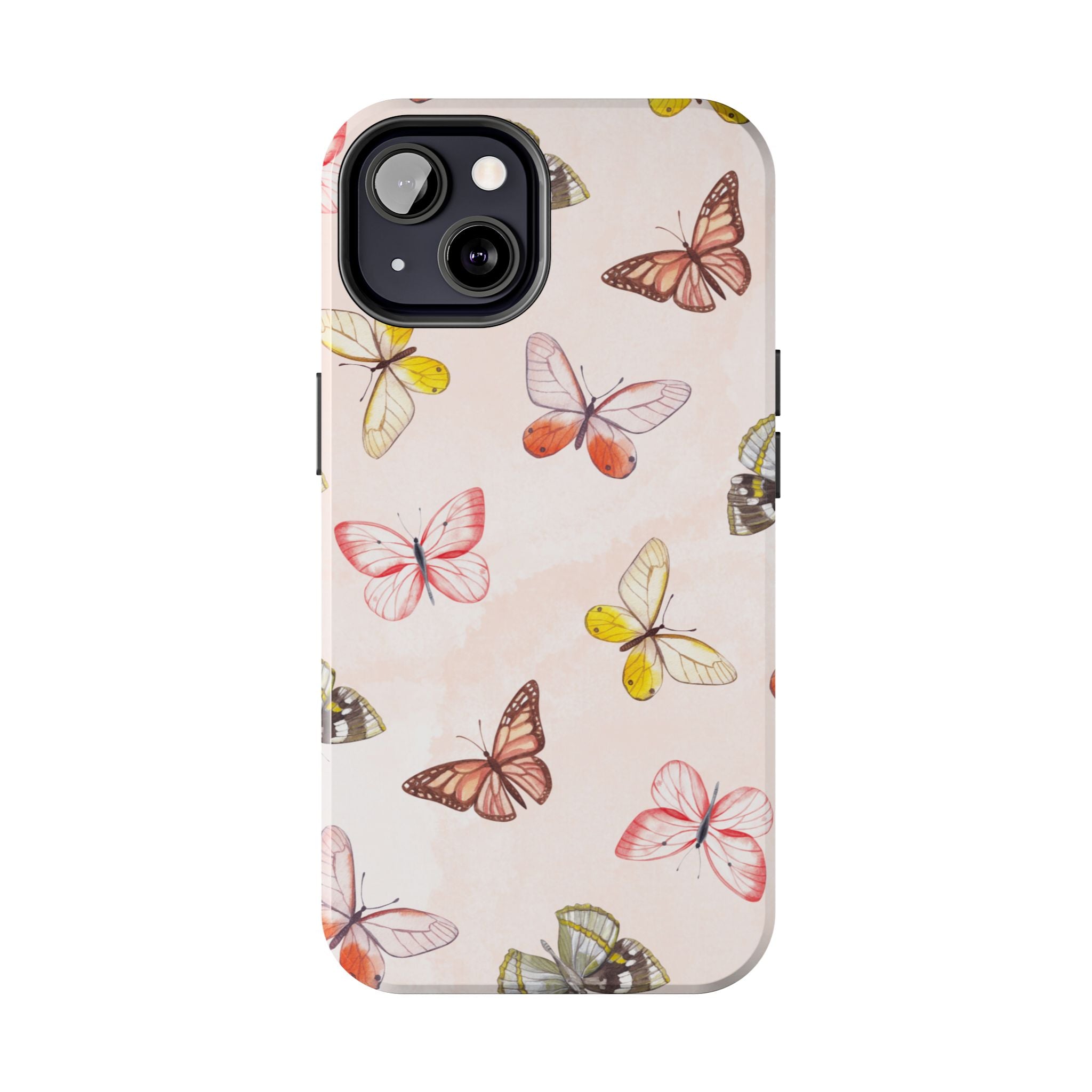 Pink Butterflies, Elegant Phone Cases, Stylish Phone Covers, Chic Phone Protectors, Fashionable Case for Her, Trendy Smartphone Accessories