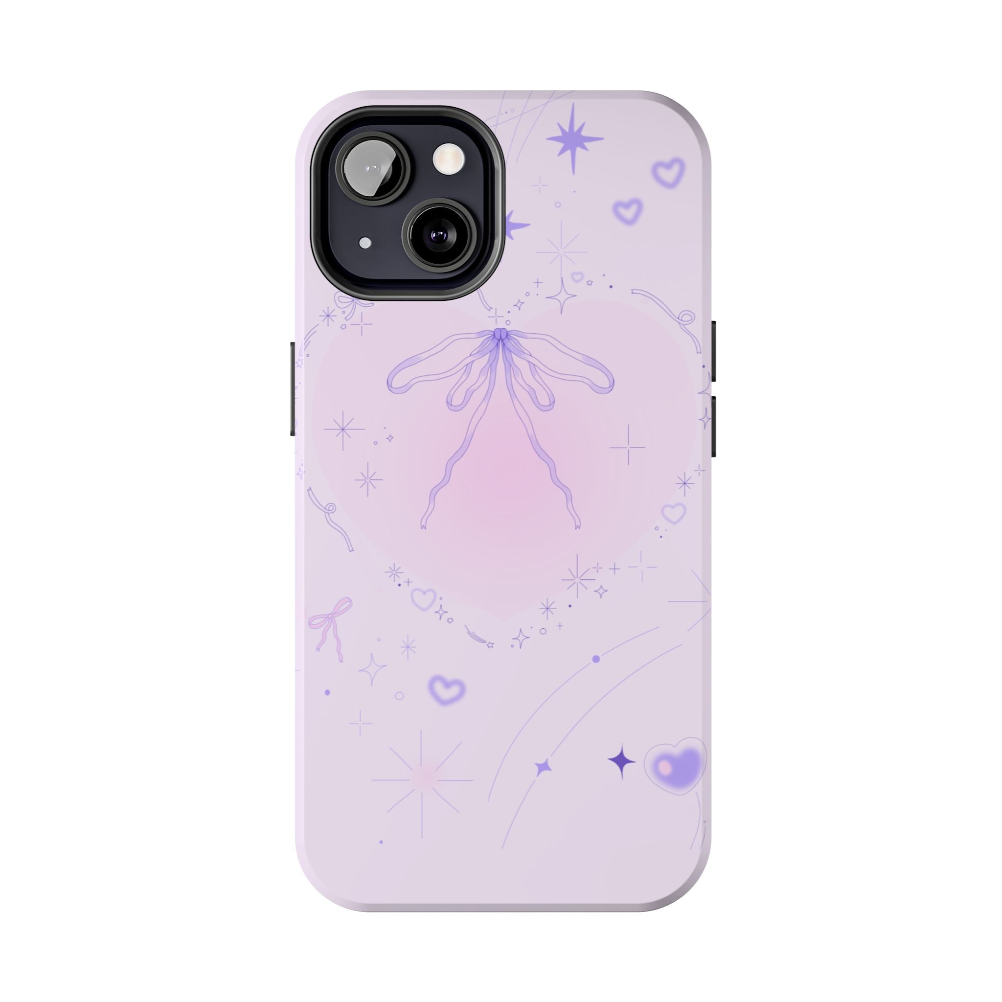 Pink Purple Delicate Fine Line Design, Elegant Phone Cases, Stylish Phone Covers, Chic Phone Protectors, Fashionable Case for Her, Trendy Smartphone Accessories