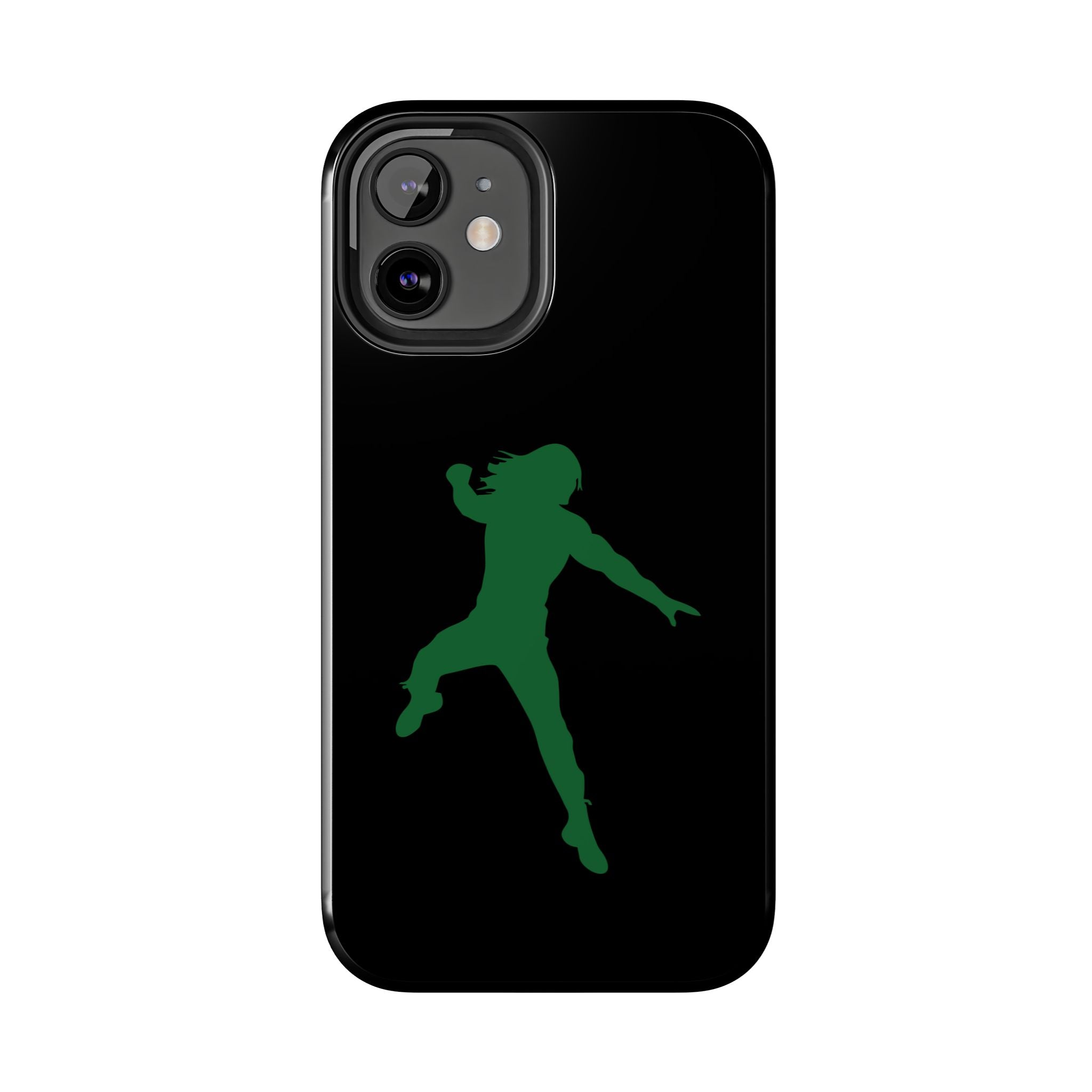 Roman Reigns Jump Green Graphic Design, iPhone and Samsung Case Cool Graphic Sports Fan Phone Case