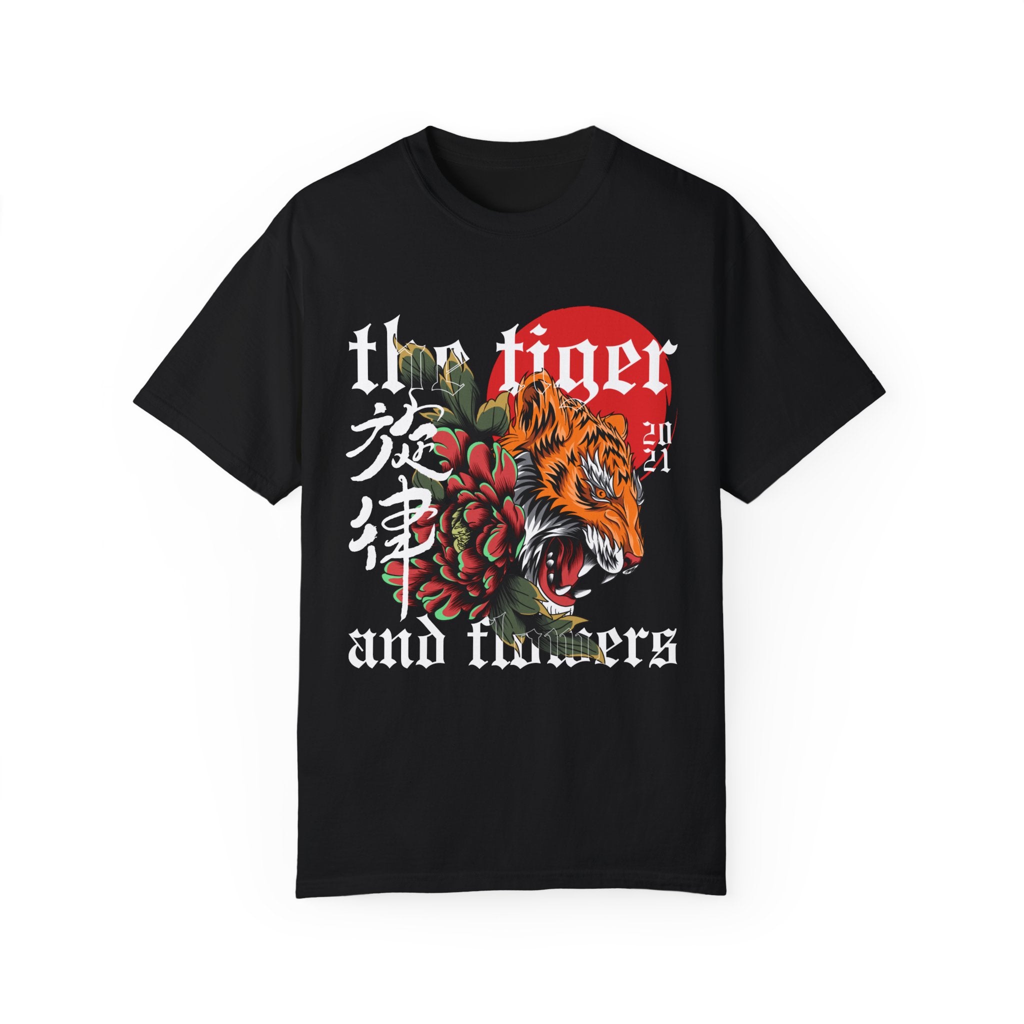 The Tiger, Graphic Design Unisex T-shirt, Casual Cotton Outwear, Gift for Him- Gift for Her, Stylish Tee, Cool Shirt, Trendy Apparel, Comfortable Top,