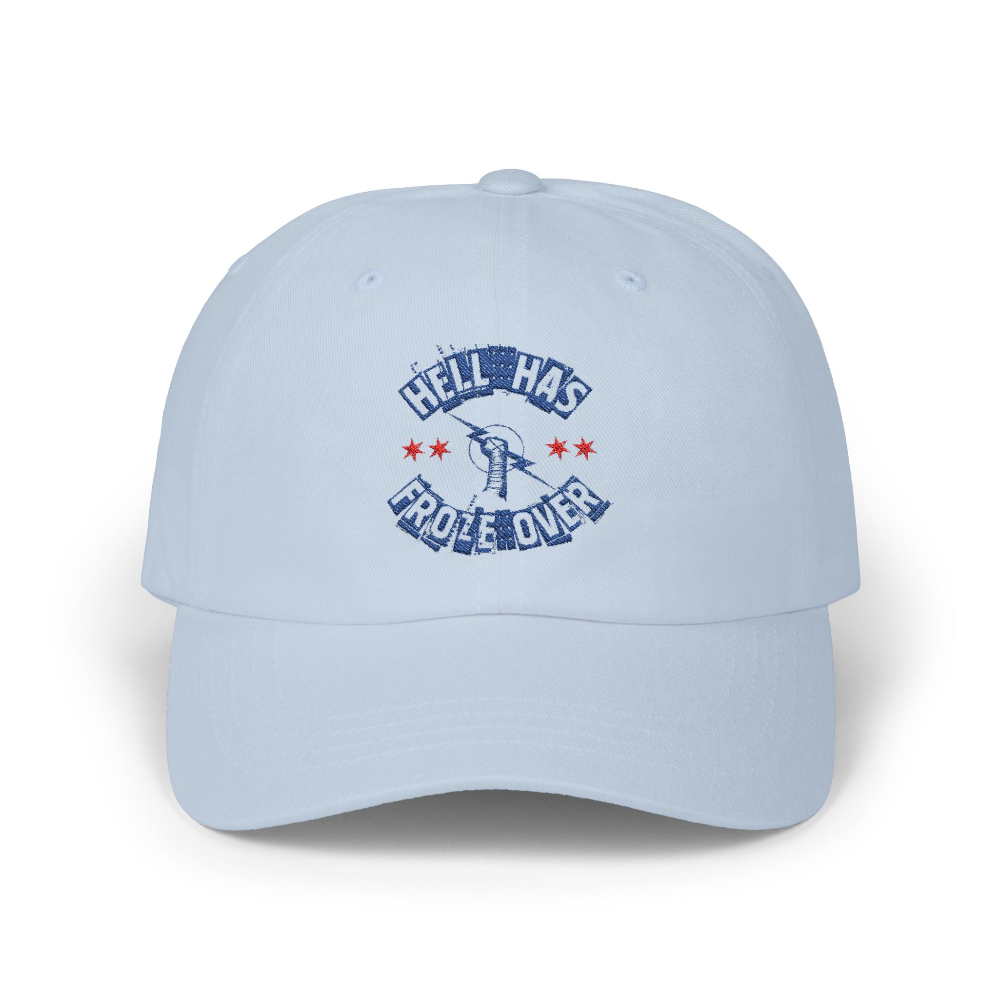 " Hell Has Froze Over " Sports Fan, Wrestling Dad Cap for Her and Him - Unisex Classic