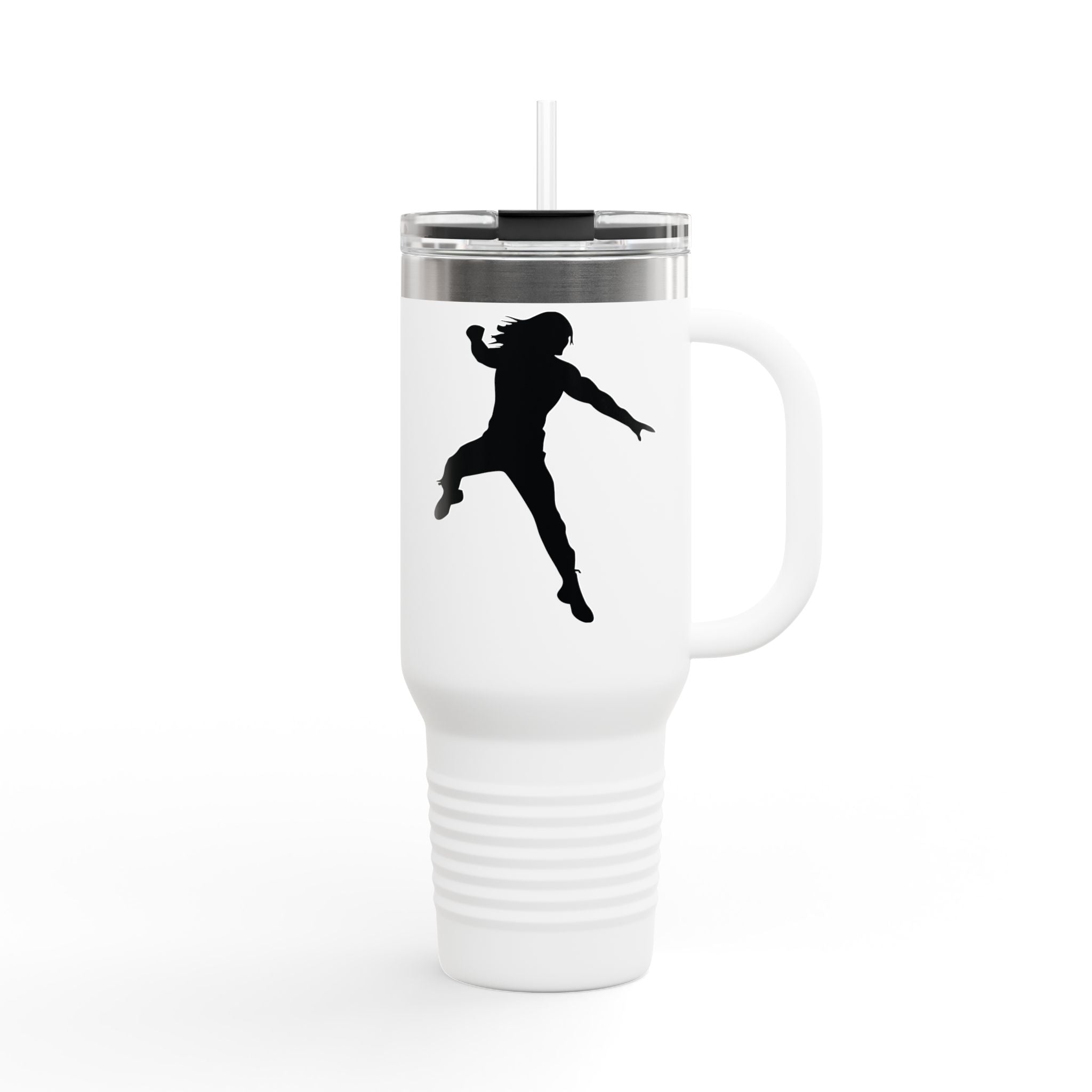 Roman Reigns Jump Black Graphic Design,  Insulated Travel Mug, Gift for Her Gift for Him - 40oz, Gift for Her, Gift for Him