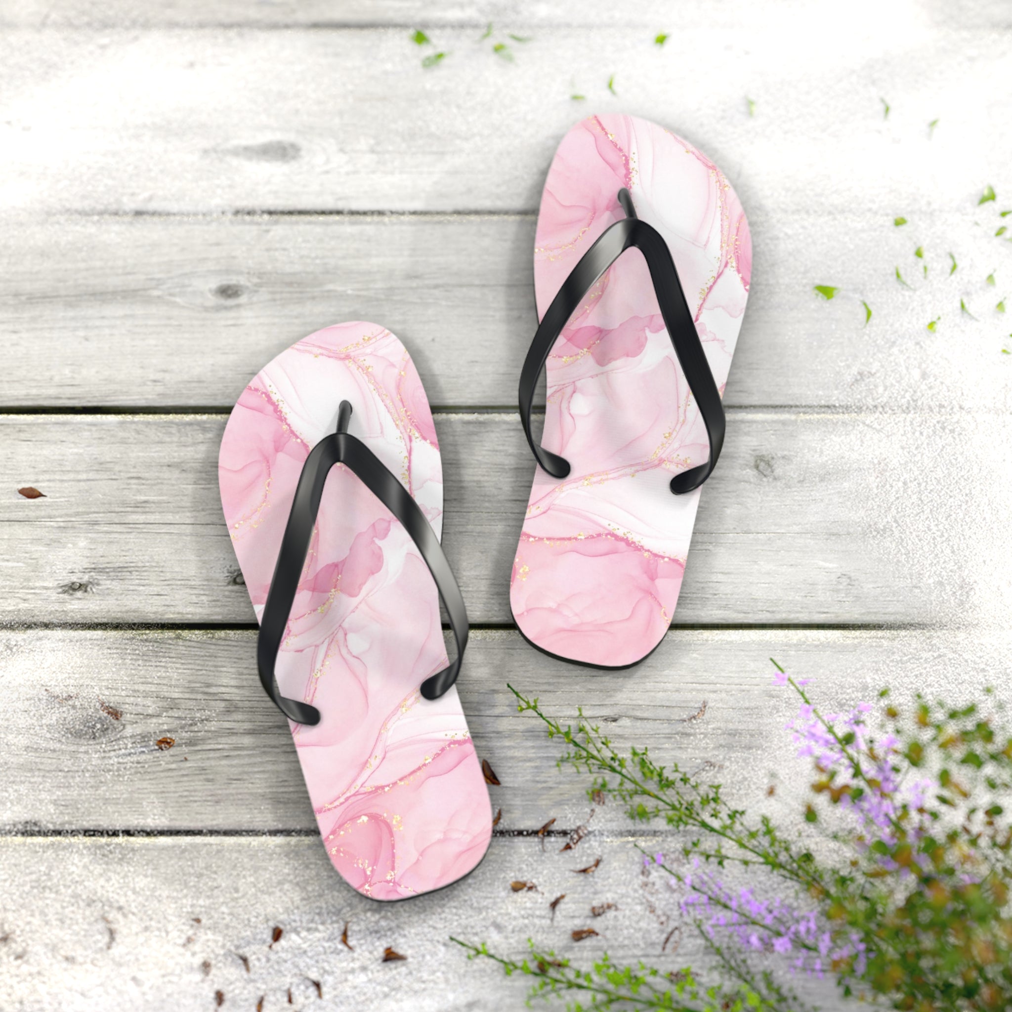 Pink , Flip Flops for Women, Cute Designs, Everyday Use, Indoor Sleepers