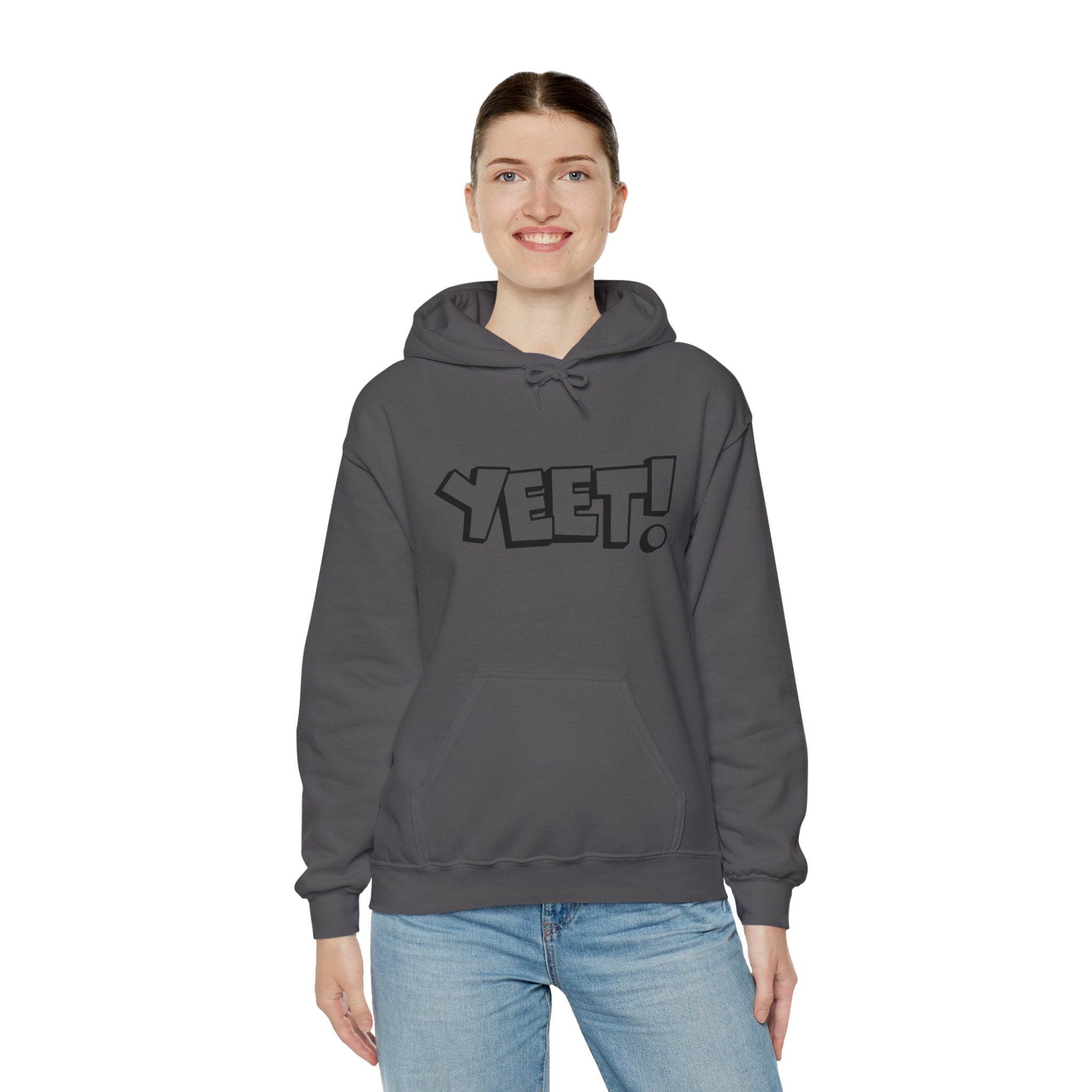 Yeet Graphic Hoodies, Gift for Her - Gift for Him, Sports Fan Wrestling Unisex Hooded Sweatshirt, Casual Outwear