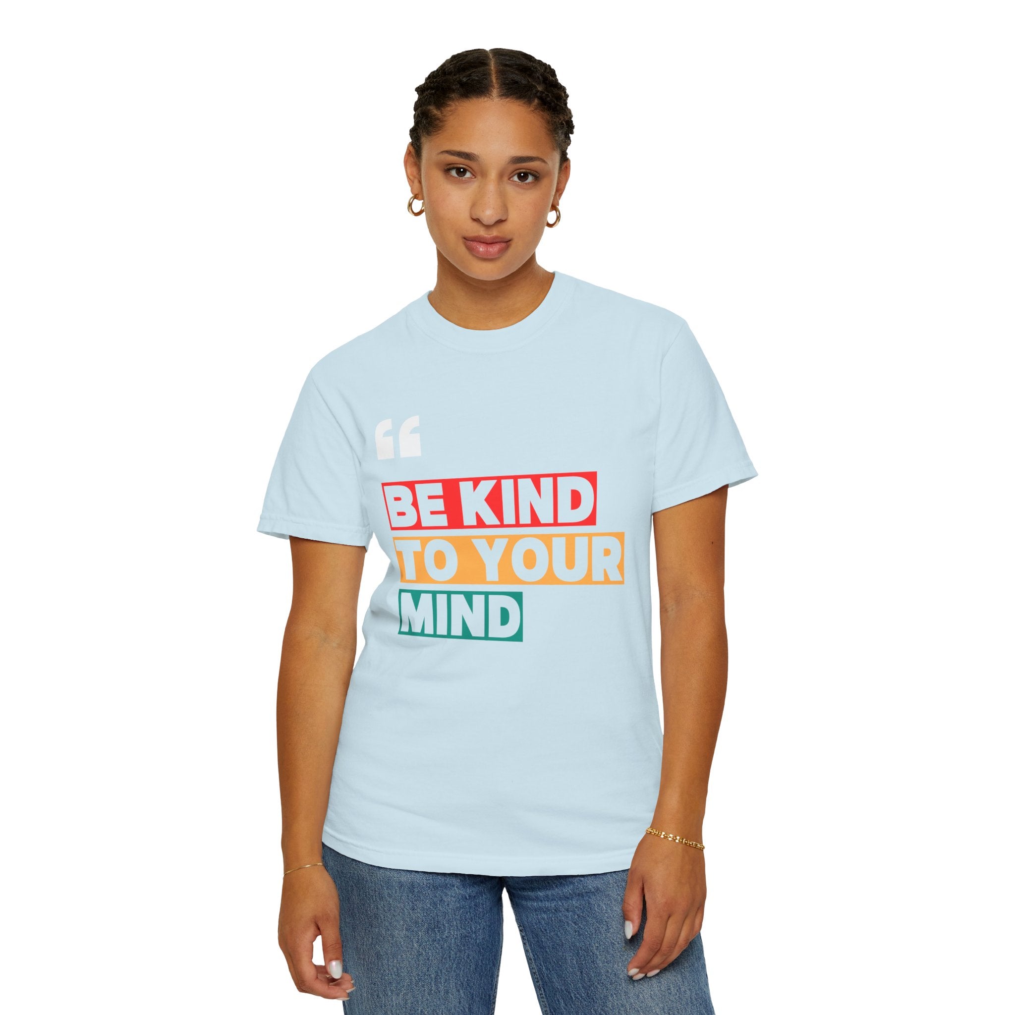 Be Kind to Your Mind, Graphic Design Unisex T-shirt, Casual Cotton Outwear, Gift for Him- Gift for Her, Stylish Tee, Cool Shirt, Trendy Apparel, Comfortable Top,