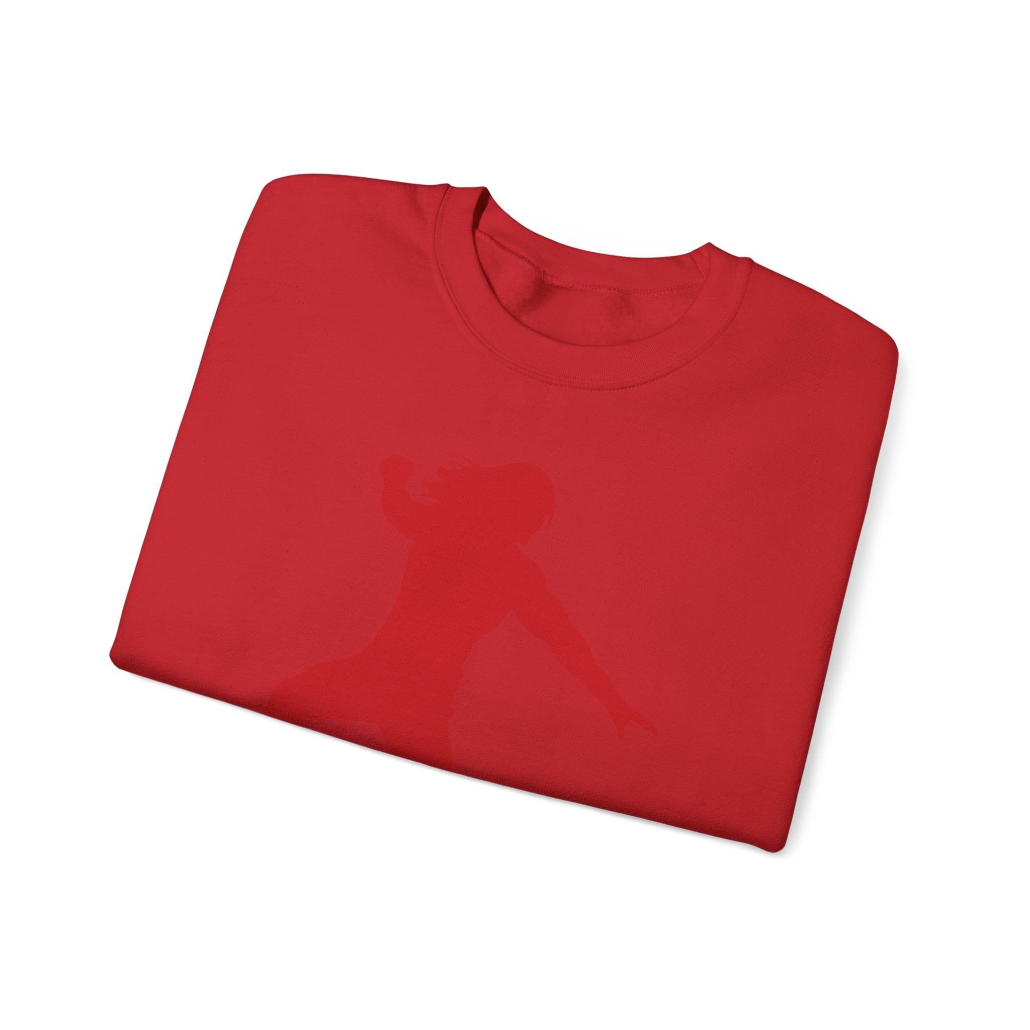 Roman Reigns Red Design, Wrestling Fan Unisex Sweatshirt - Gift for Him or Her, Casual Outwear, Graphic Design, Heavy Blend Crewneck Sweatshirt