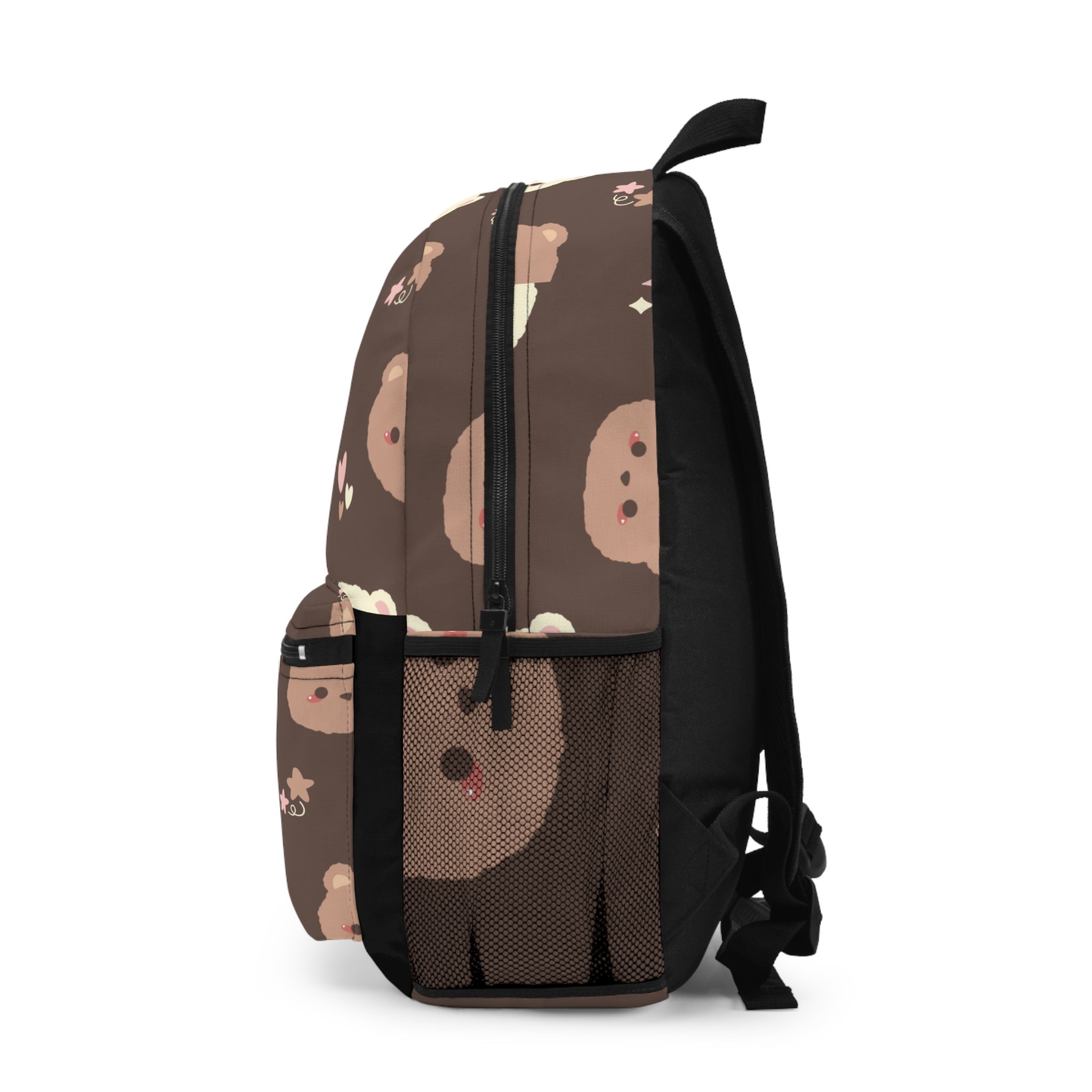 Cute Bear Brown Backpack - Multiple Organizational Compartments - Great for Work and Travel, Ideal as a backpack for women or men