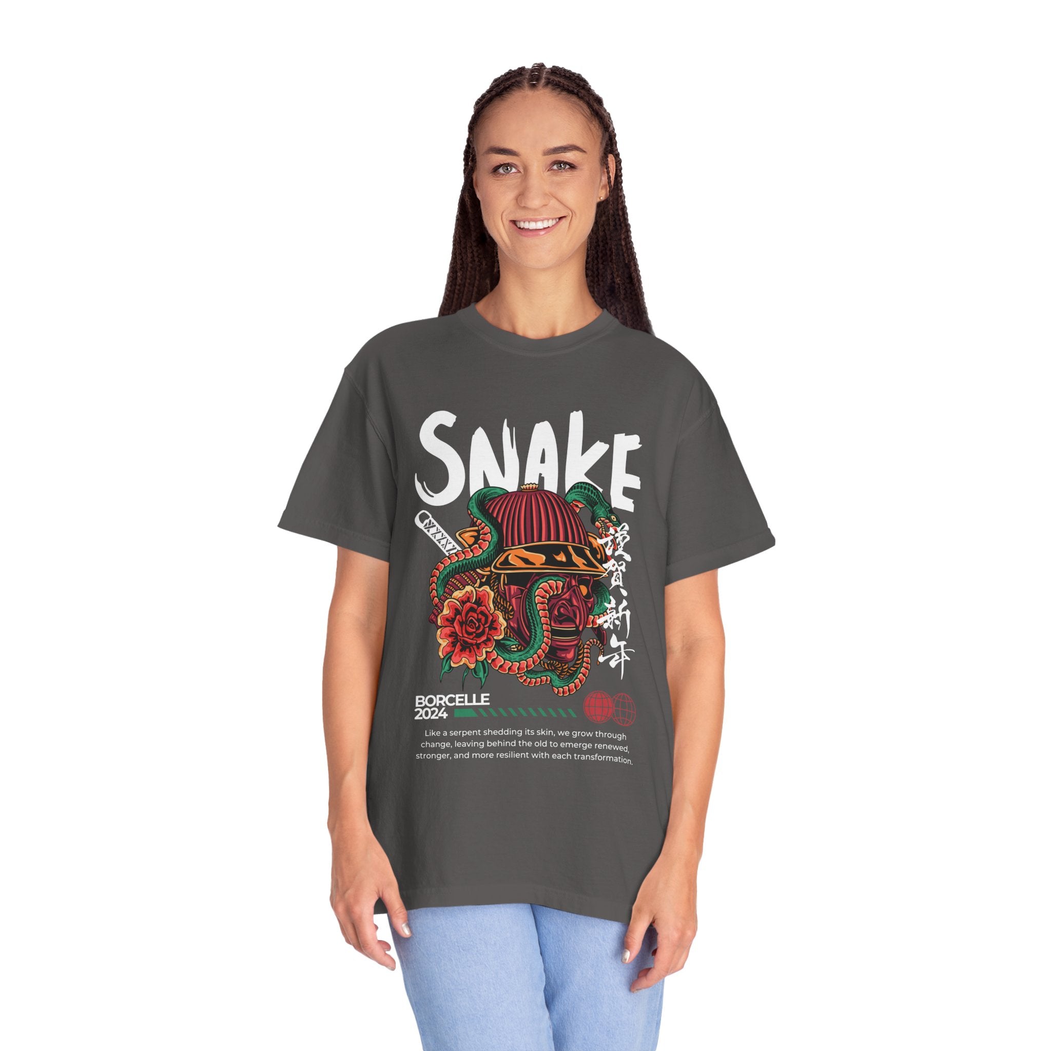 Snake, Graphic Design Unisex T-shirt, Casual Cotton Outwear, Gift for Him- Gift for Her, Stylish Tee, Cool Shirt, Trendy Apparel, Comfortable Top,