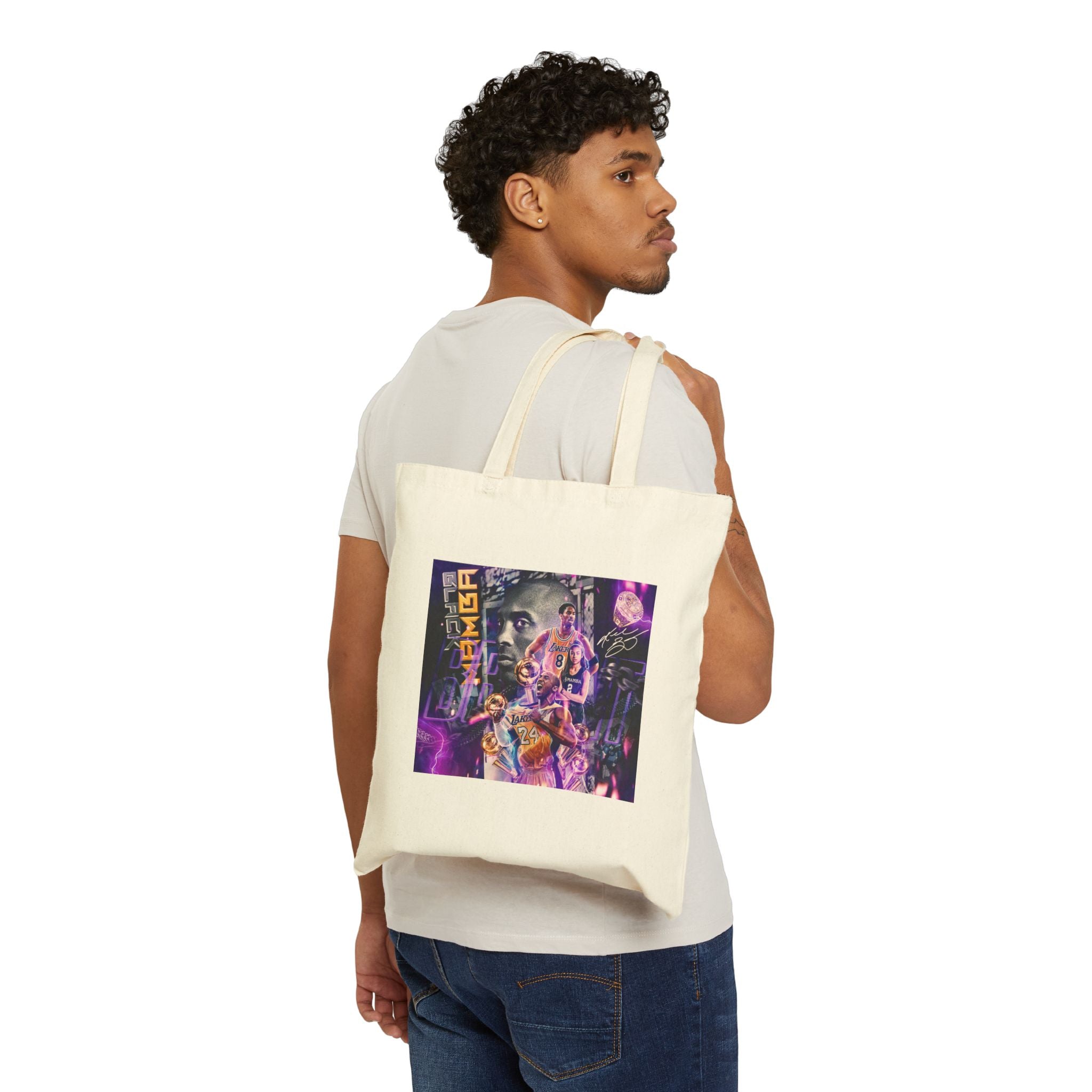 Blackmamba Graphic Design, Sports Fan Tote Bag, Unisex , Gift Tote Bag for Him-Her