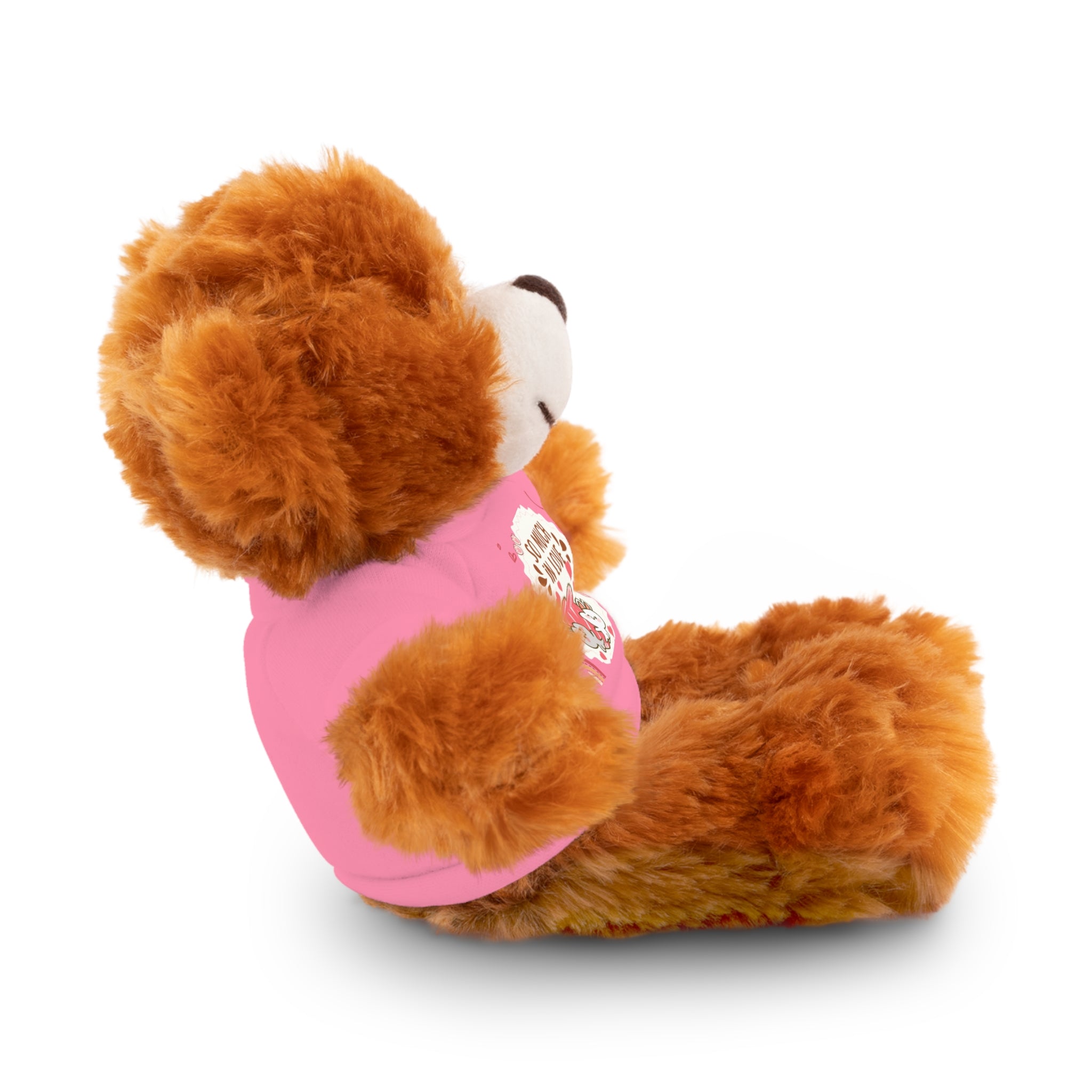 Pink Cute Sweet Love Valentines Day Gifts for Her Him, Kids Girlfriend Boyfriend Wife Mom Fiancée, Valentines Gifts for Women, Valentine's Day Teddy Bear, Funny Cute Stuffed Animal Plush Present for Birthday