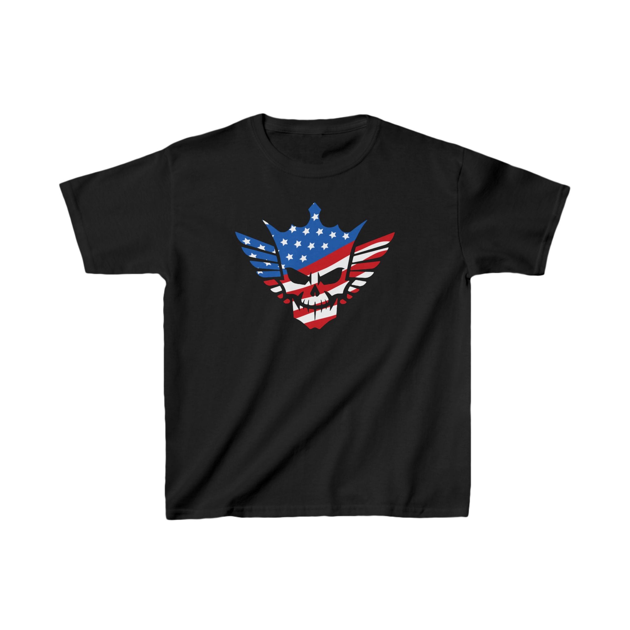 Cody Rhodes Flag  Skull Face Mask Shirt, Unisex Kids Shirt, Sports Fan T-Shirt, Best Gift for Kids,  Cotton Shirt for Kids