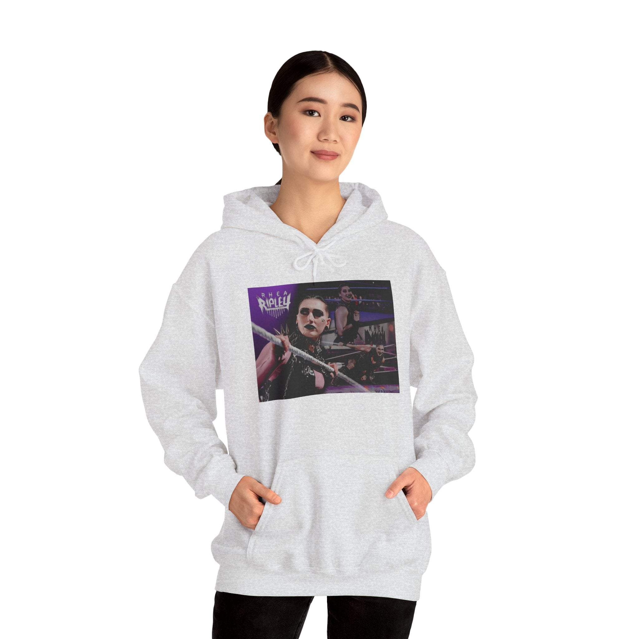 Rhea Ripley Graphic Design Hoodies, Gift for Her - Gift for Him, Sports Fan Wrestling Unisex Hooded Sweatshirt, Casual Outwear