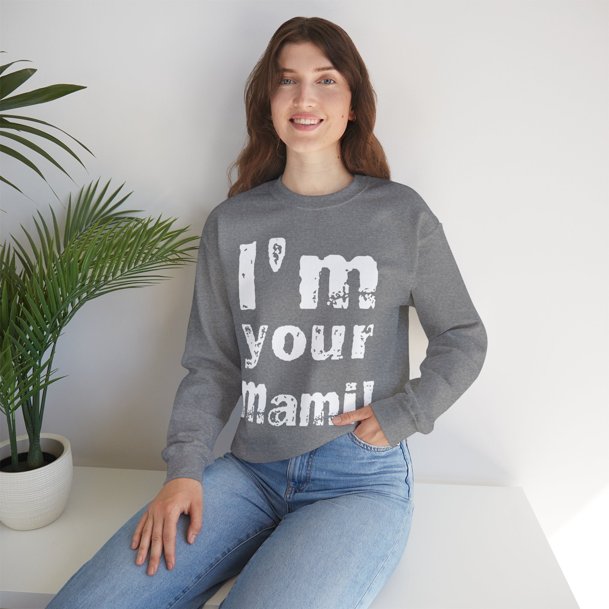 I'm Your Mami, Rhea Ripley Fans Sweatshirt, Best of Rhea Design, Wrestling Fan Unisex Sweatshirt - Gift for Him or Her, Casual Outwear, Heavy Blend Crewneck Sweatshirt