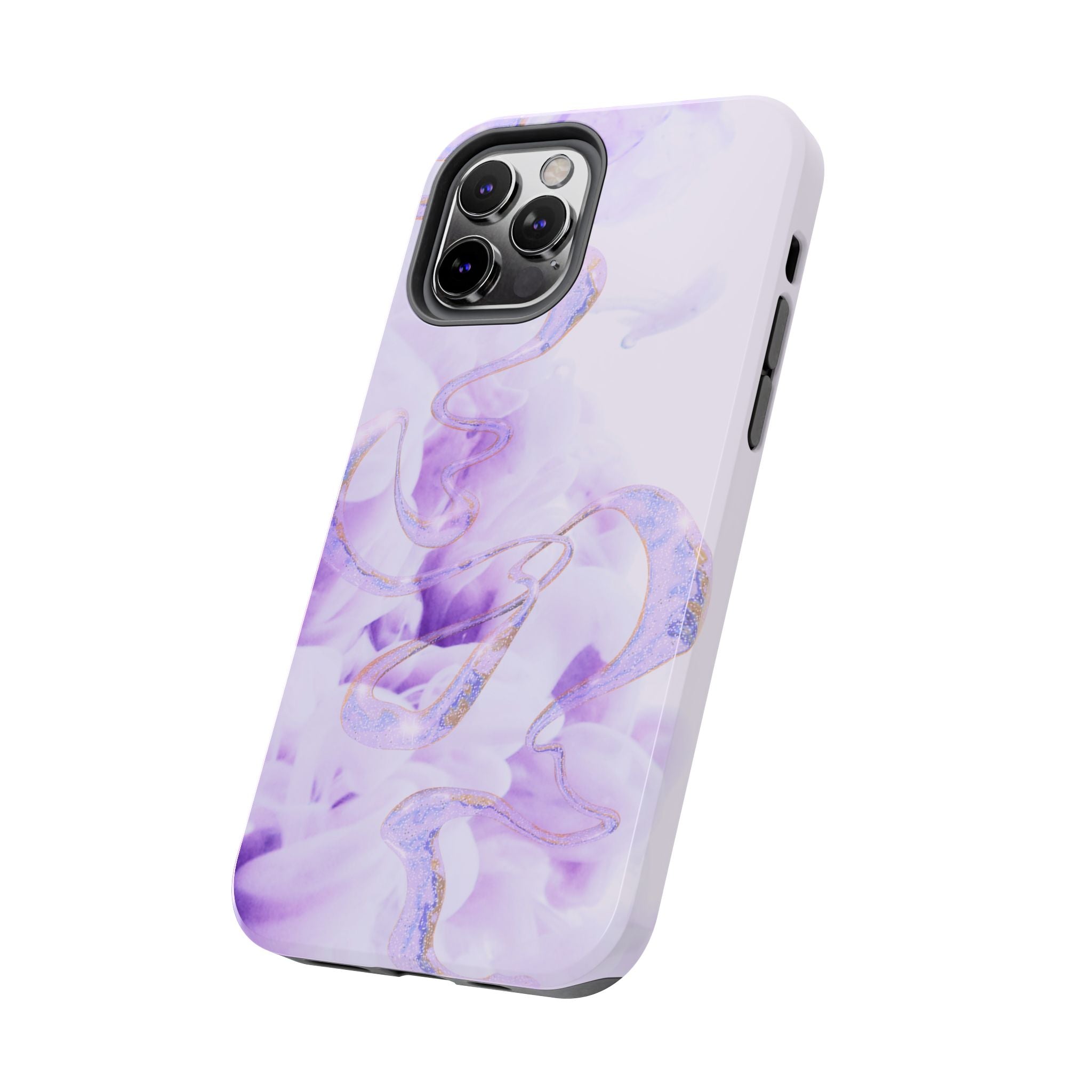 Abstract Purple Fluid Design, Elegant Phone Cases, Stylish Phone Covers, Chic Phone Protectors, Fashionable Case for Her, Trendy Smartphone Accessories