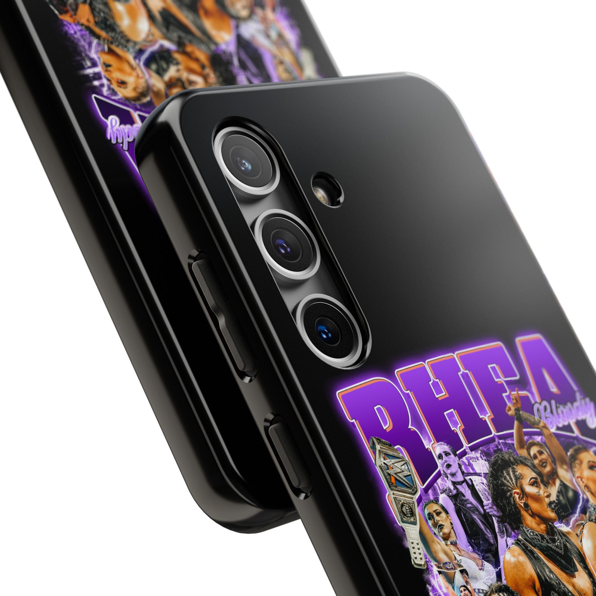 Rhea Ripley Graphic Portrait Design, iPhone and Samsung Case Cool Graphic Sports Fan Phone Case