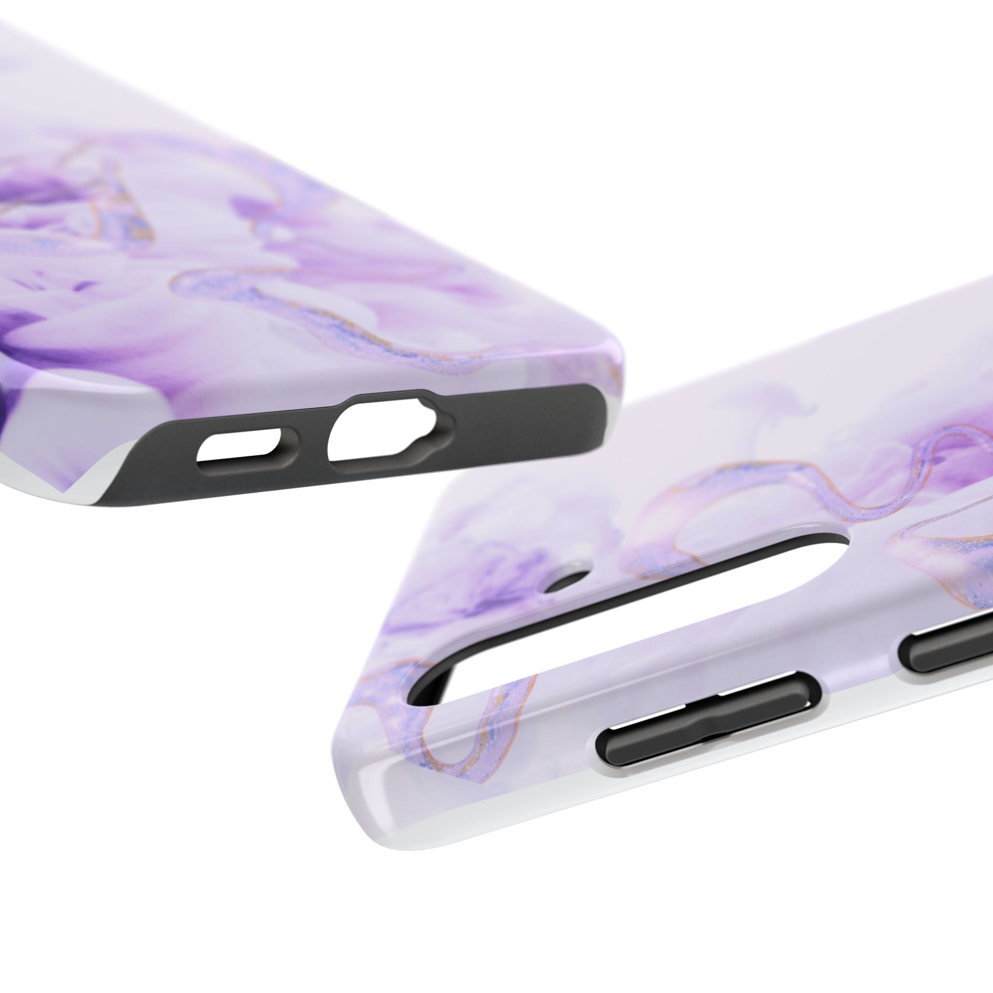 Abstract Purple Fluid Design, Elegant Phone Cases, Stylish Phone Covers, Chic Phone Protectors, Fashionable Case for Her, Trendy Smartphone Accessories