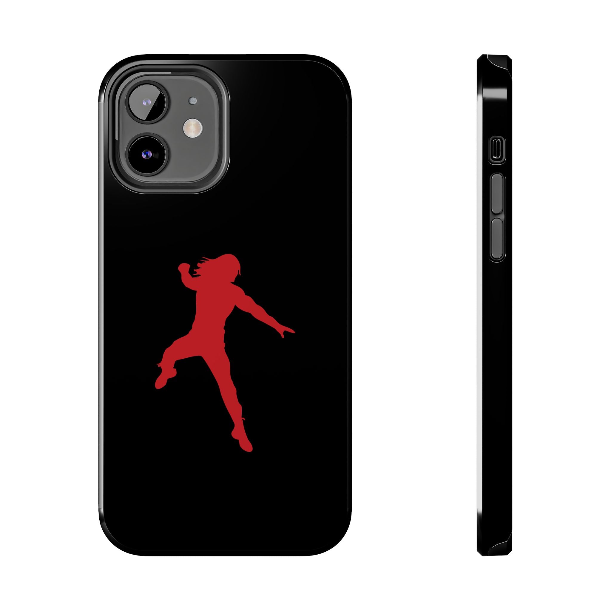 Roman Reigns Jump Red Graphic Design, iPhone and Samsung Case Cool Graphic Sports Fan Phone Case