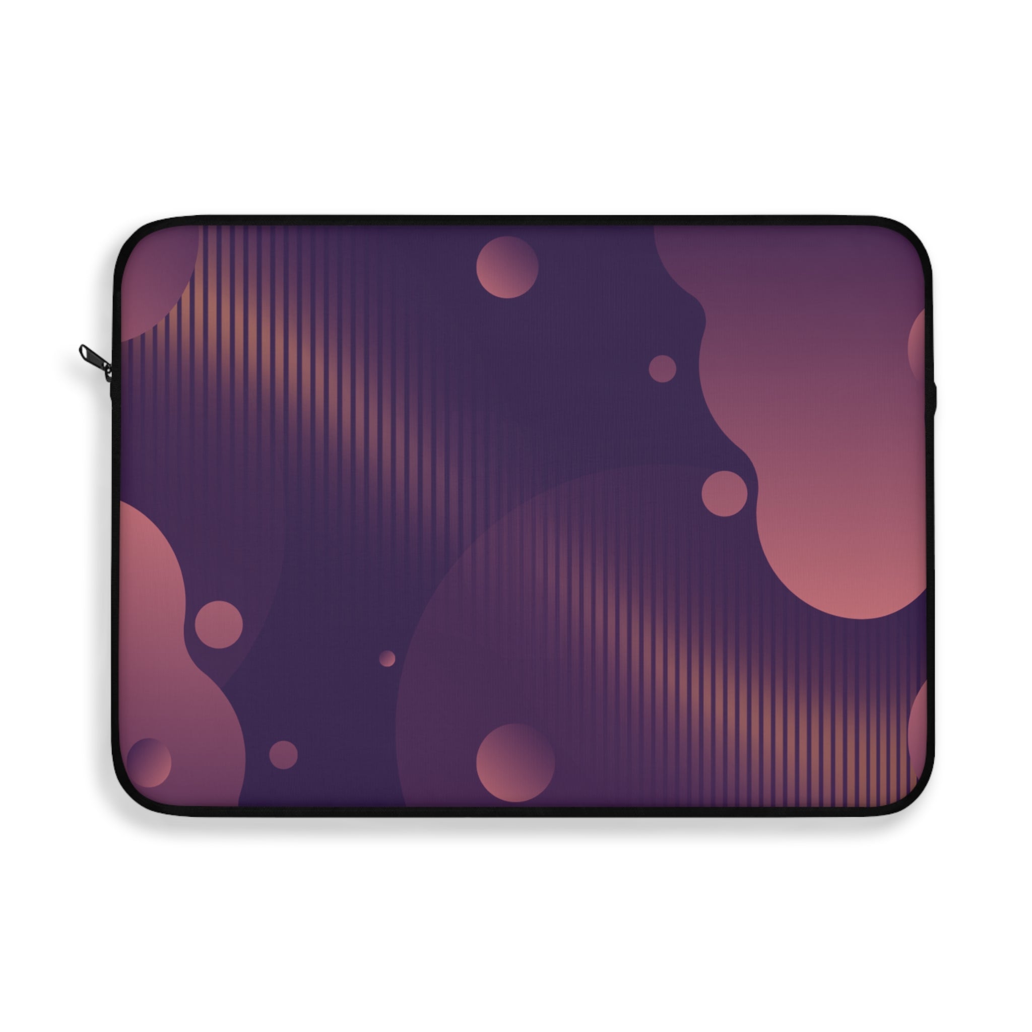 Purple & Orange Gradient Laptop Carrying Case, Computer Sleeve | Patchwork Cottage, Laptop Sleeve - Valentine's Day Gift