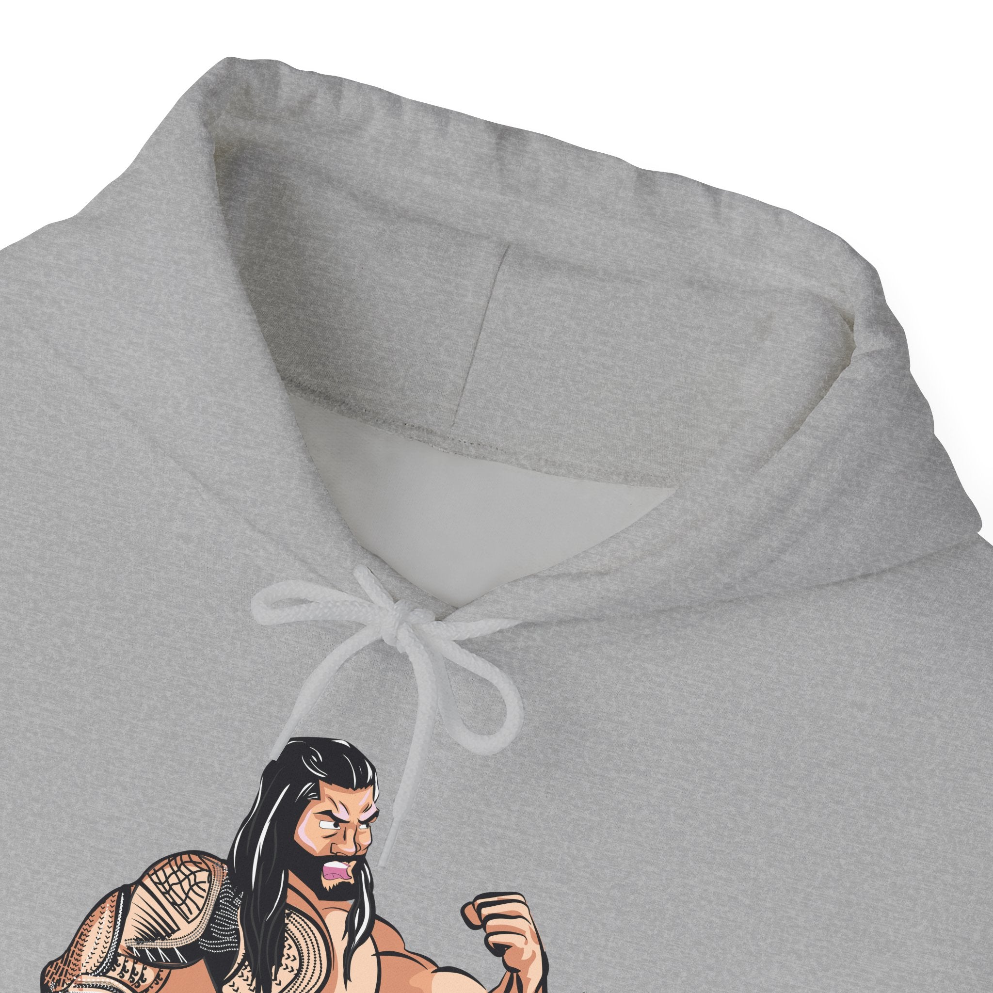 Roman Reigns Cartoon Design Hoodies, Gift for Her - Gift for Him, Sports Fan Wrestling Unisex Hooded Sweatshirt, Casual Outwear