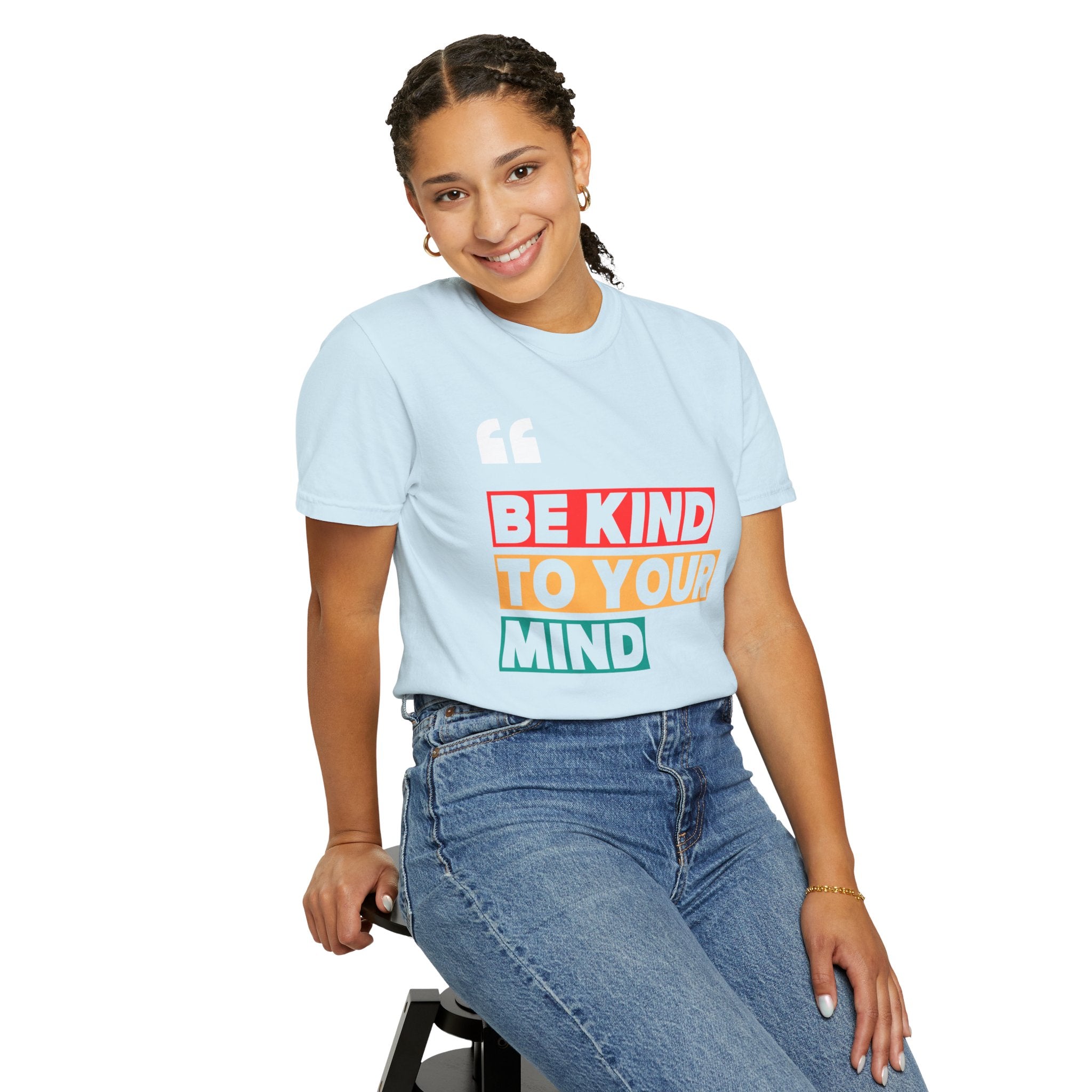 Be Kind to Your Mind, Graphic Design Unisex T-shirt, Casual Cotton Outwear, Gift for Him- Gift for Her, Stylish Tee, Cool Shirt, Trendy Apparel, Comfortable Top,