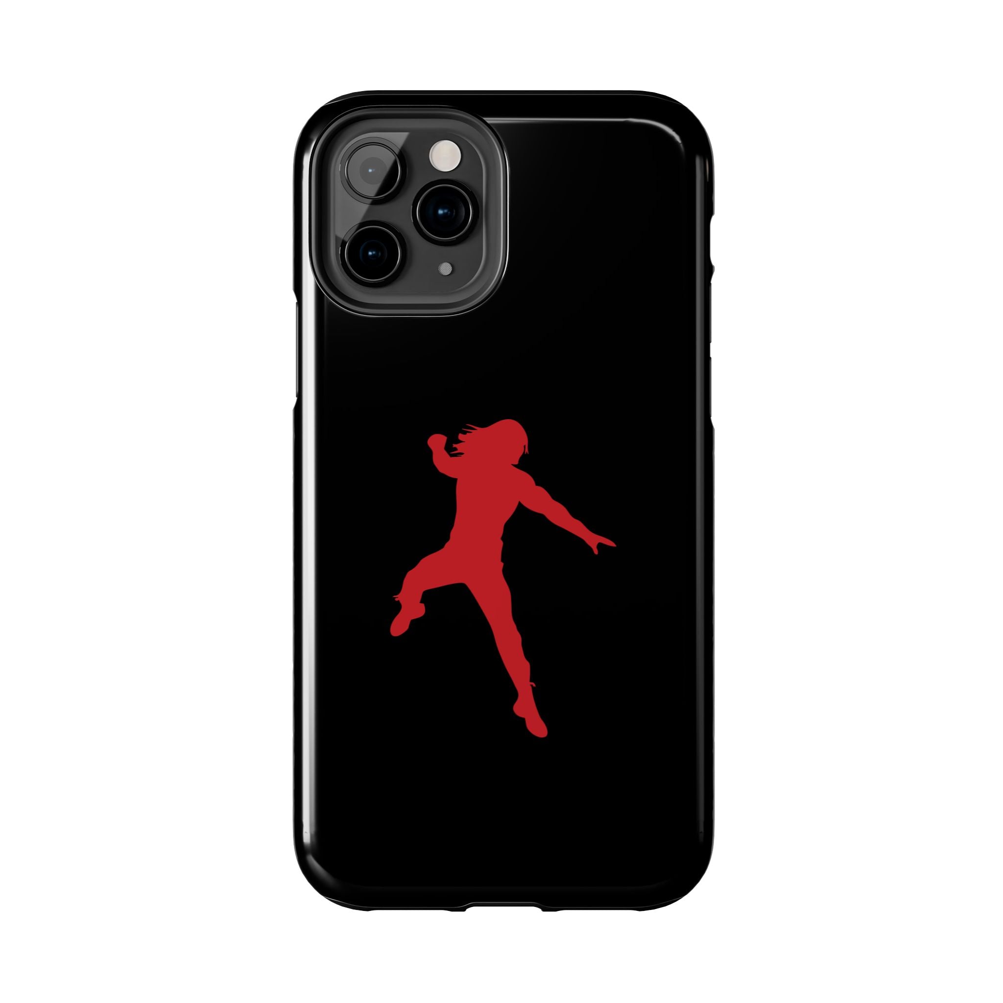 Roman Reigns Jump Red Graphic Design, iPhone and Samsung Case Cool Graphic Sports Fan Phone Case