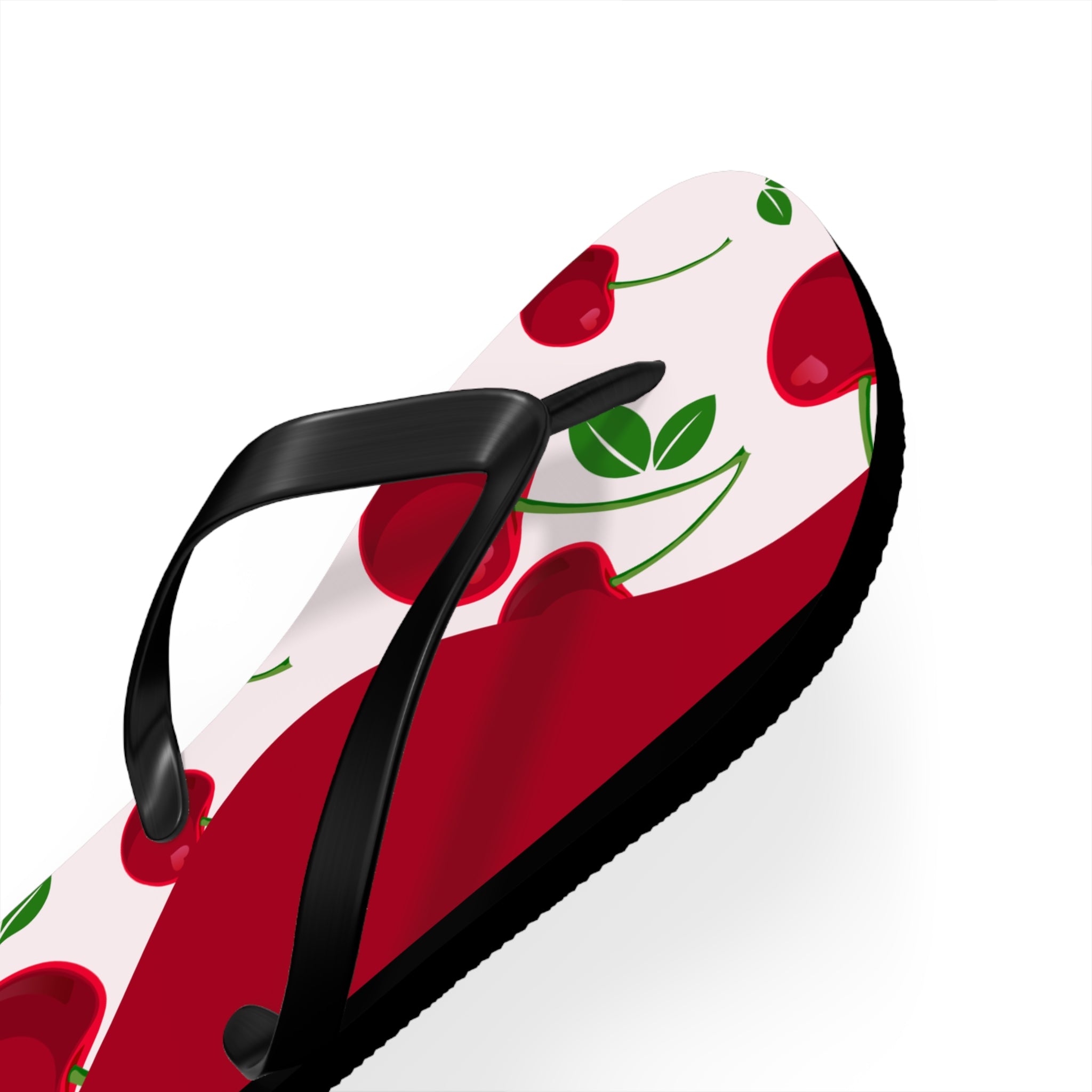 Red Cherries, Flip Flops for Women, Cute Designs, Everyday Use, Indoor Sleepers