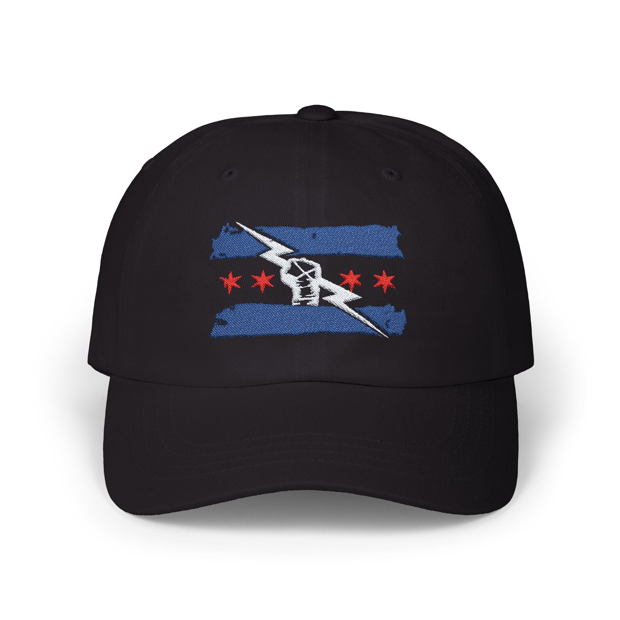 CM Punk Flag Tri-color Blue-Red-White Sports Fan, Wrestling Dad Cap for Her and Him - Unisex Classic