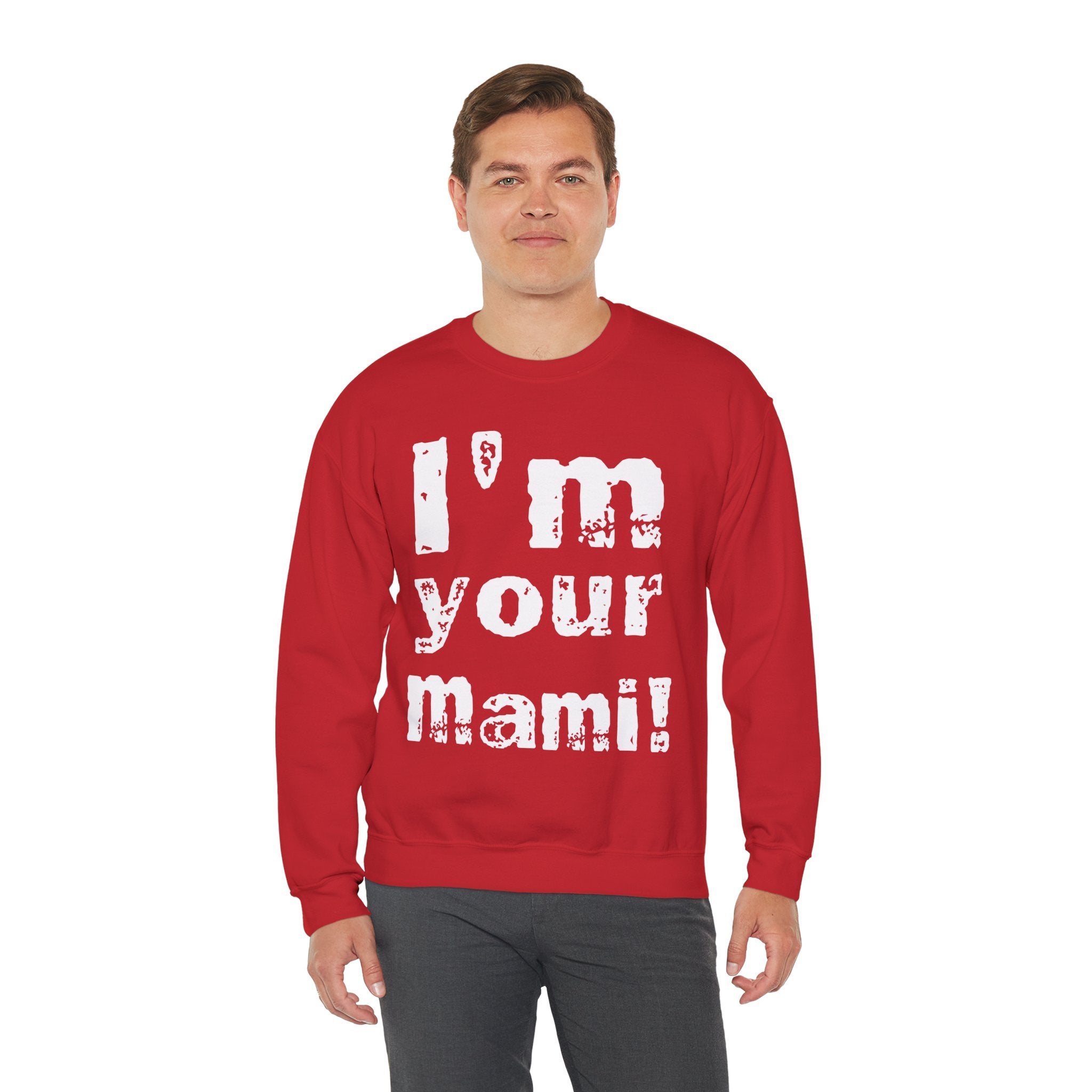 I'm Your Mami, Rhea Ripley Fans Sweatshirt, Best of Rhea Design, Wrestling Fan Unisex Sweatshirt - Gift for Him or Her, Casual Outwear, Heavy Blend Crewneck Sweatshirt