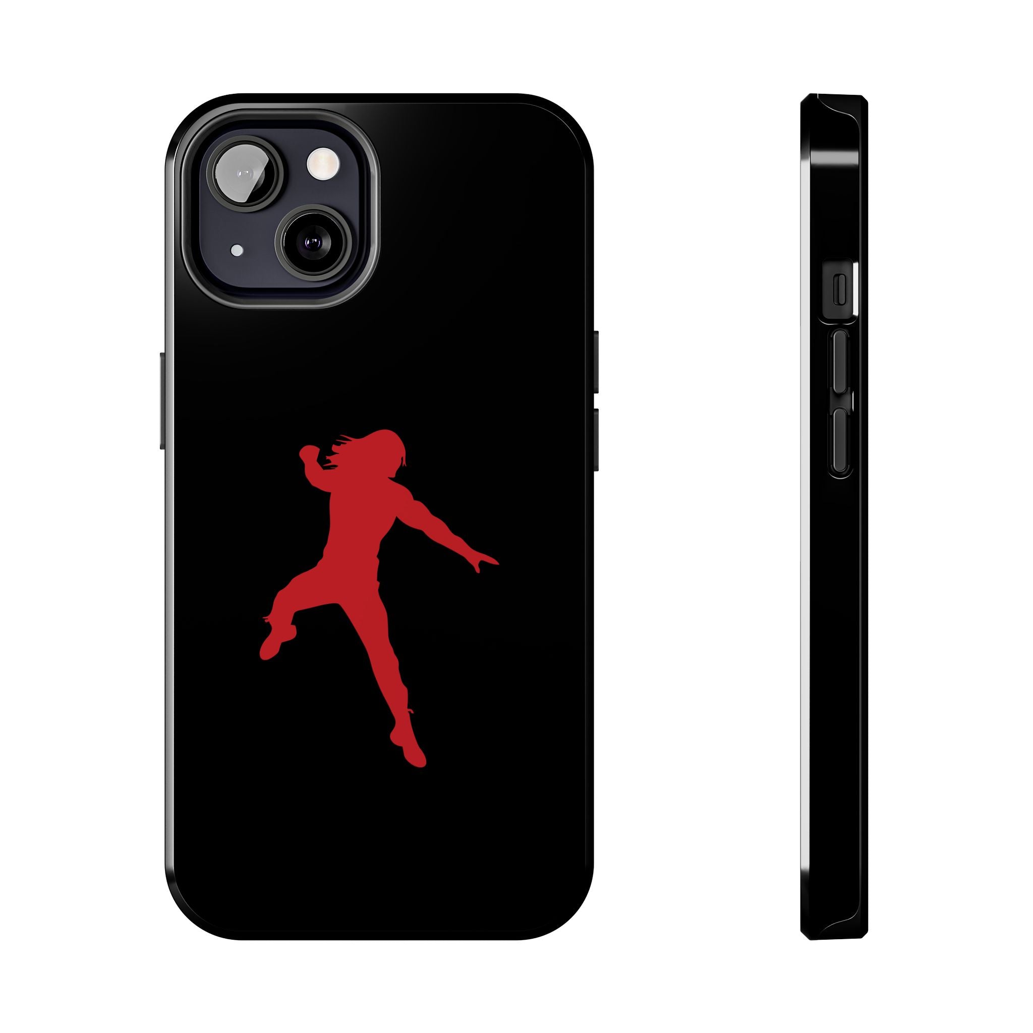 Roman Reigns Jump Red Graphic Design, iPhone and Samsung Case Cool Graphic Sports Fan Phone Case